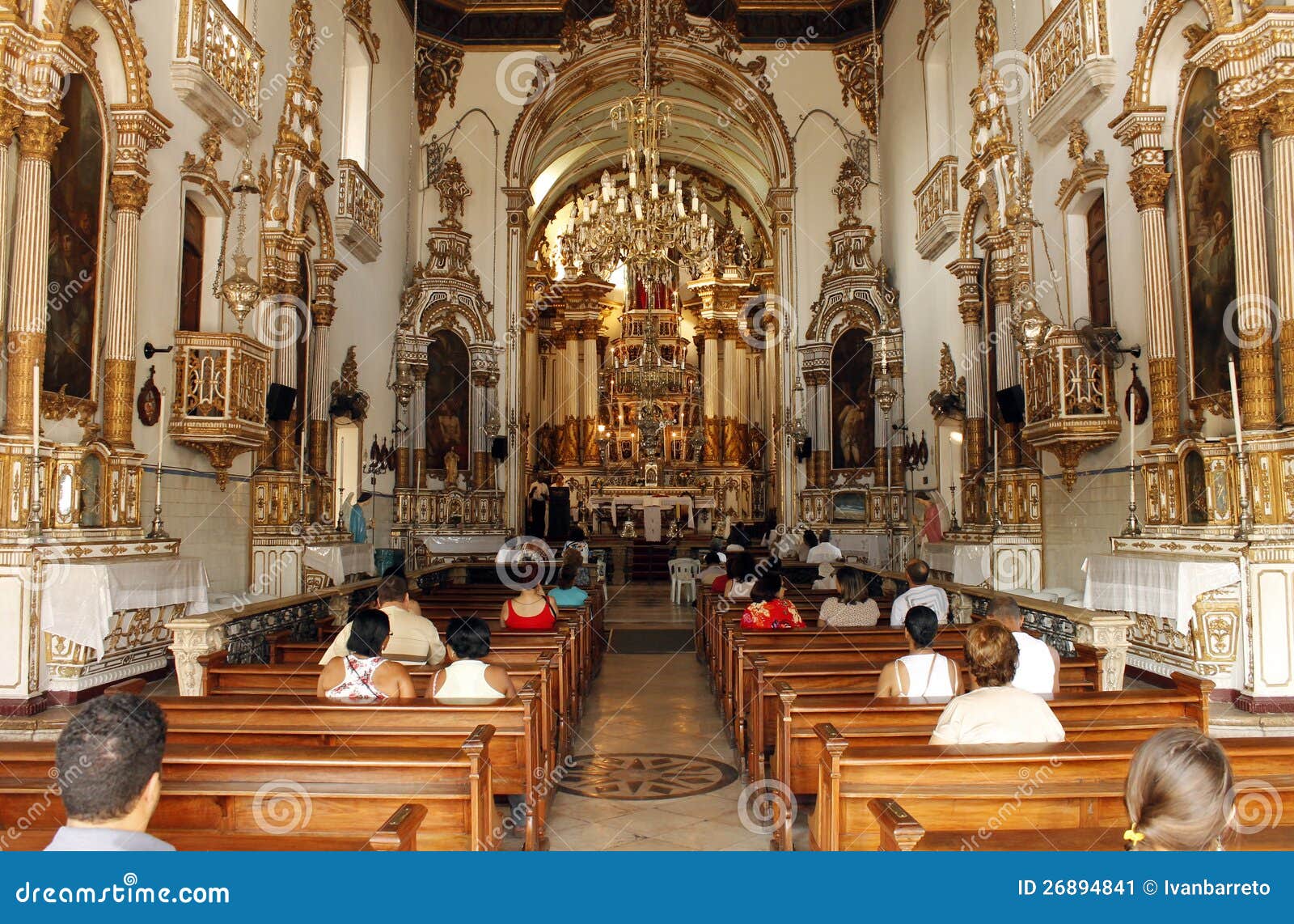 Iglesia de Bonfim - Salvador, Bahía, el Brasil. Foto tomada el 21 de septiembre de 2012.
