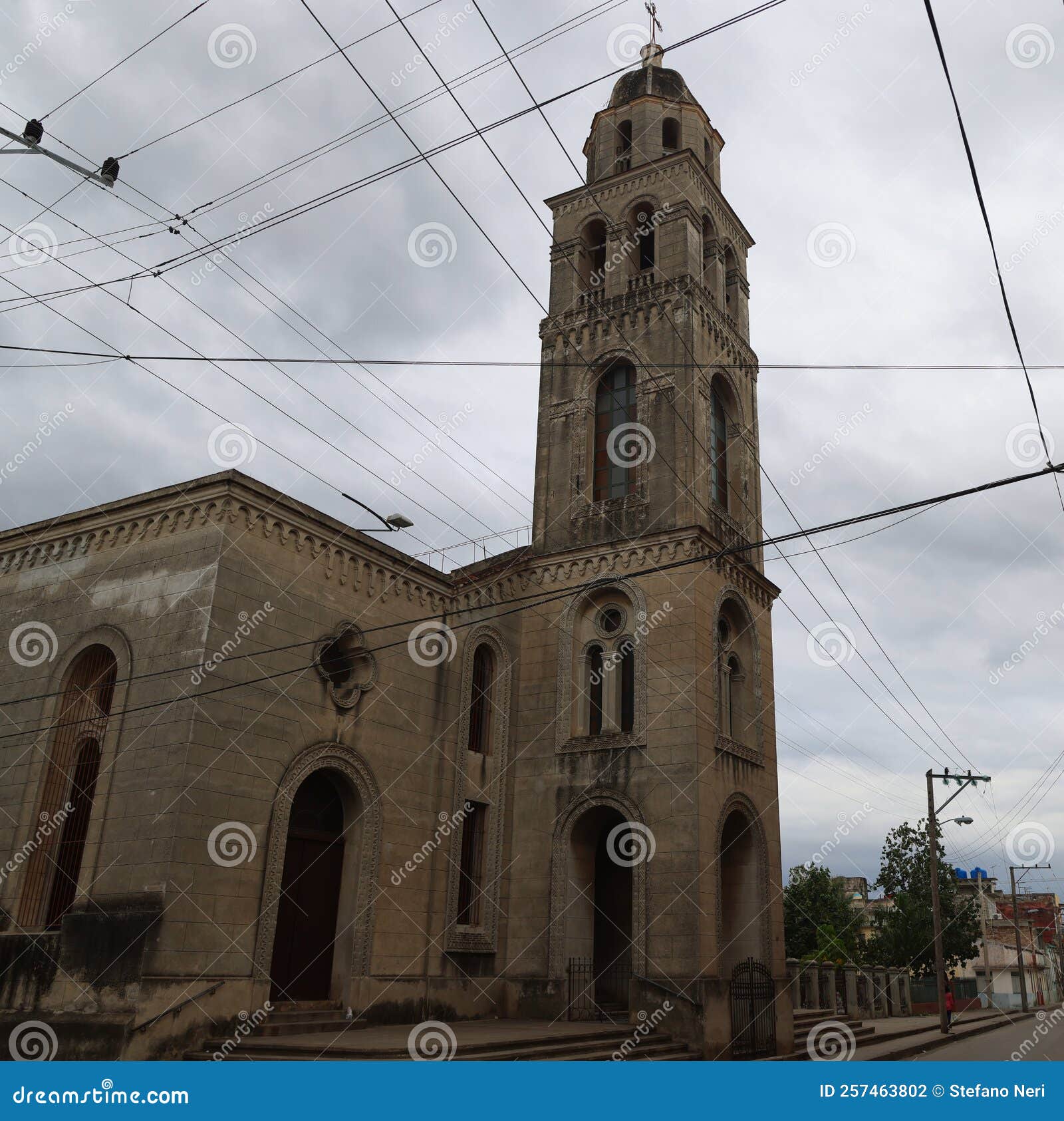 iglesia de buen viaje in the city of santa clara, cuba