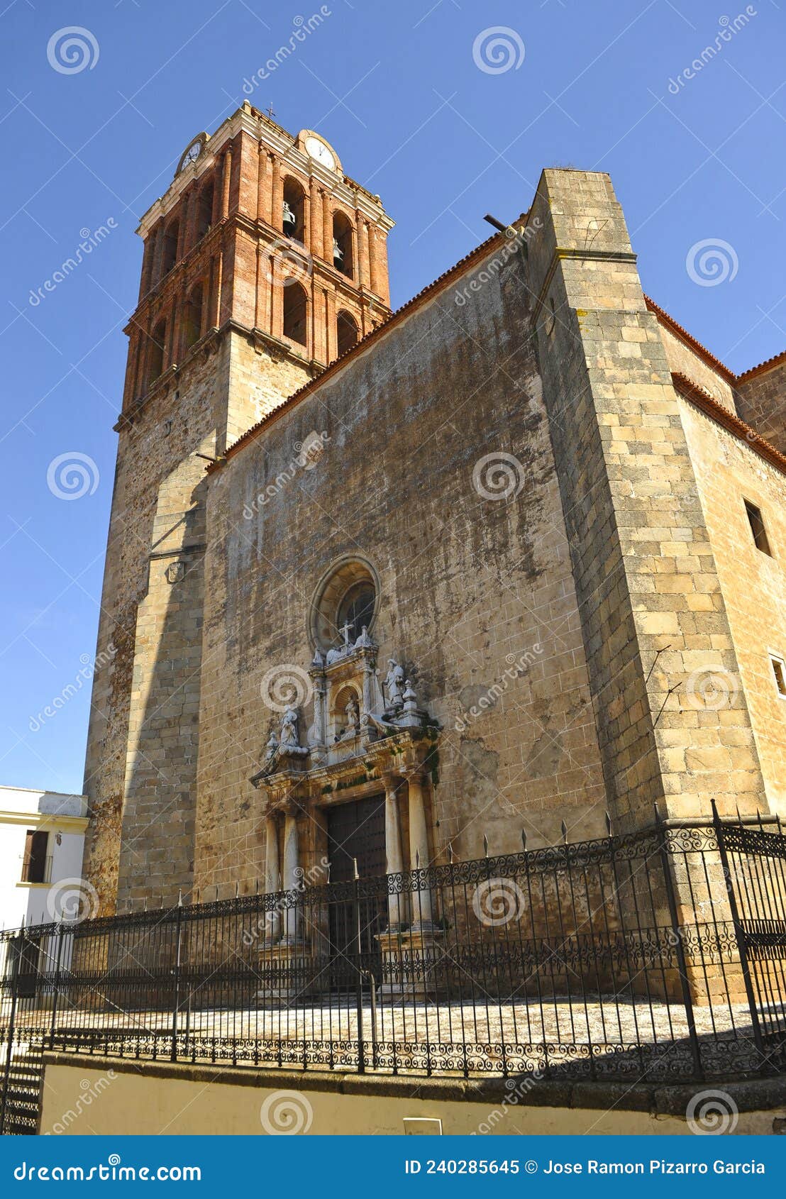 iglesia de la candelaria en zafra, extremadura, espaÃÂ±a