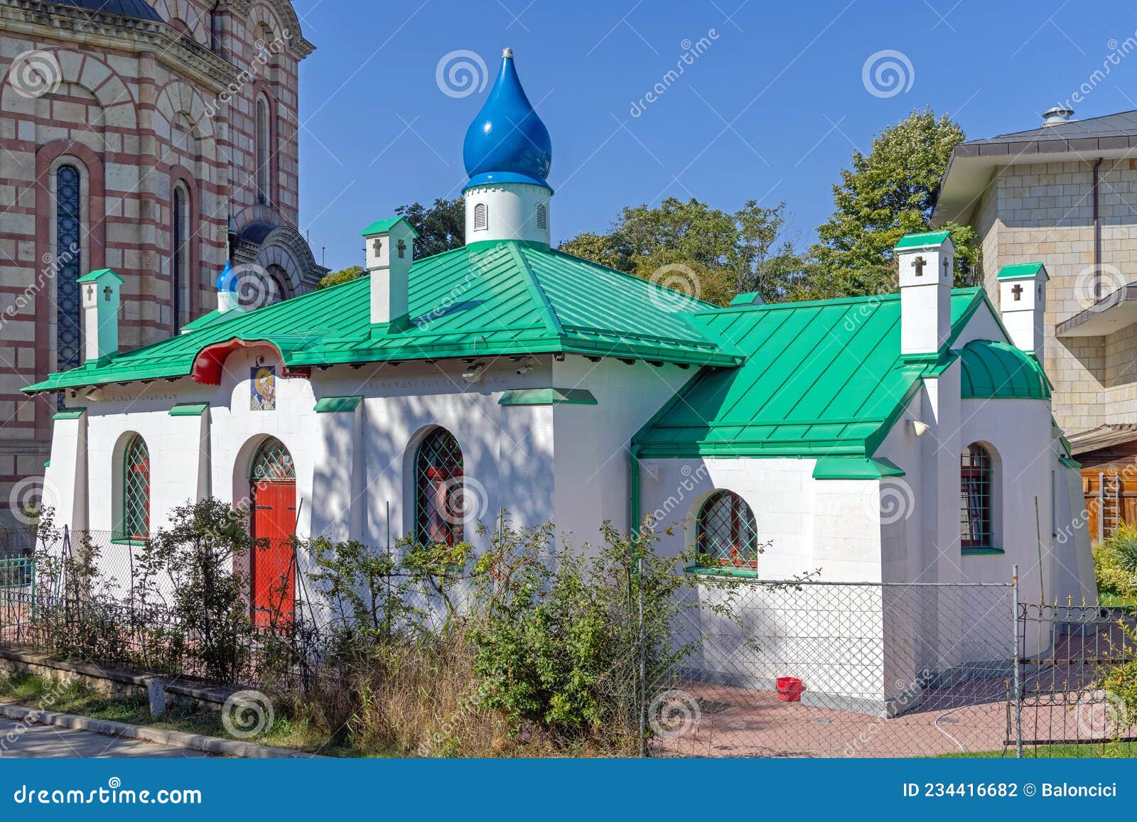 Iglesia De La Santísima Trinidad De Rusia Fotografía editorial - Imagen de  ruso, europa: 234416682
