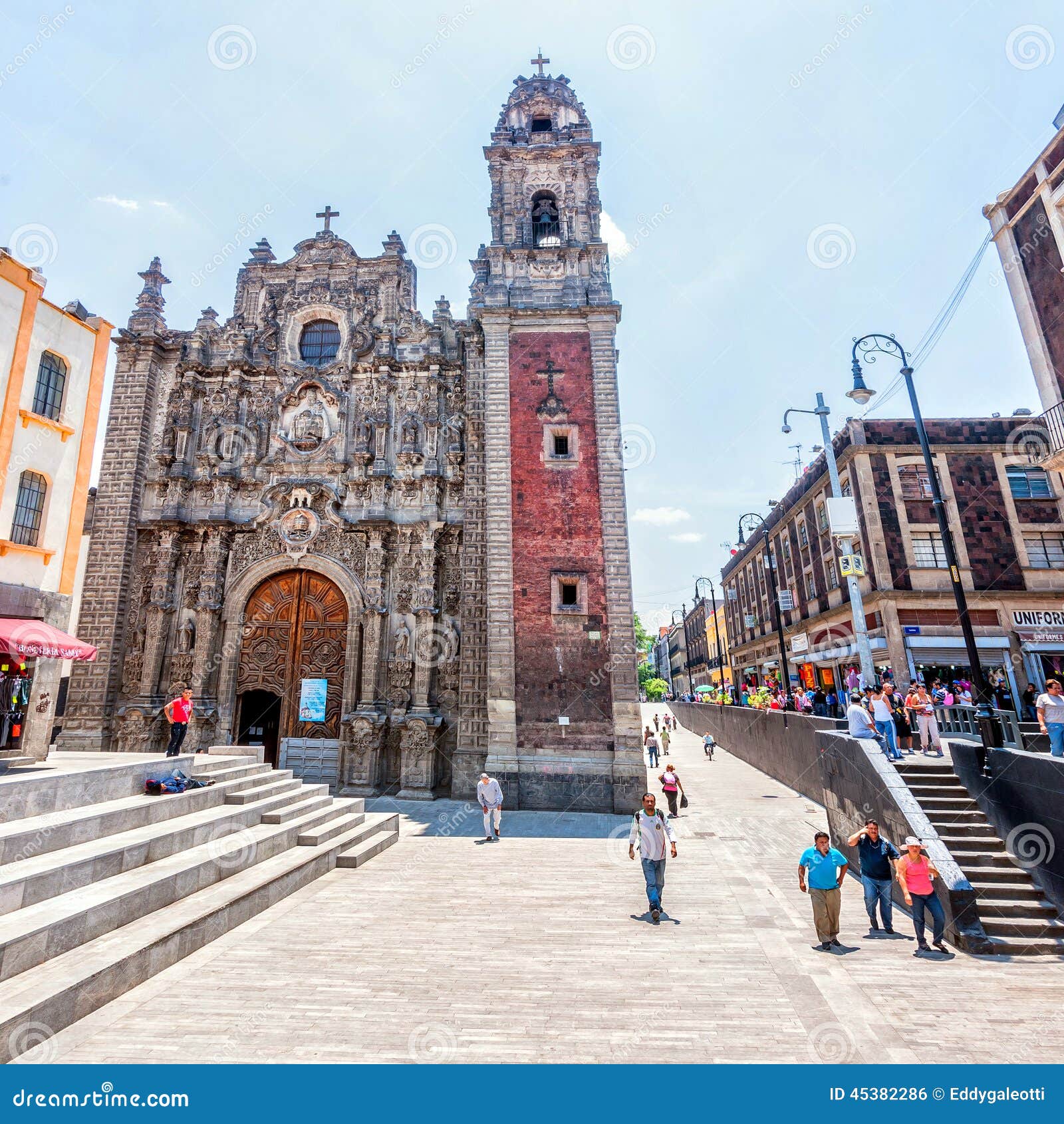 Iglesia De La Santisima Trinidad in Mexico City Editorial Photo - Image of scene, barrio: 45382286 Iglesia De La Santisima Trinidad in Mexico City Editorial Photo - Image of scene, barrio: 45382286