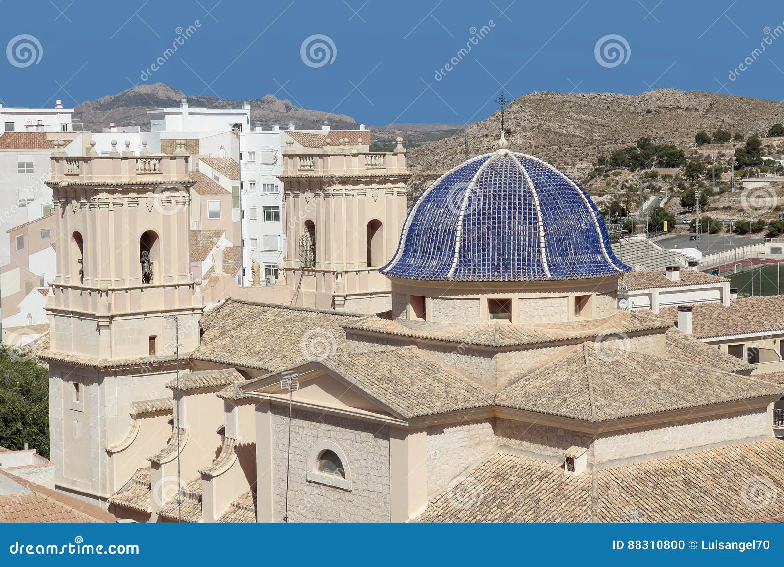 Iglesia de San Bartolome foto de archivo. Imagen de fondo 88310800