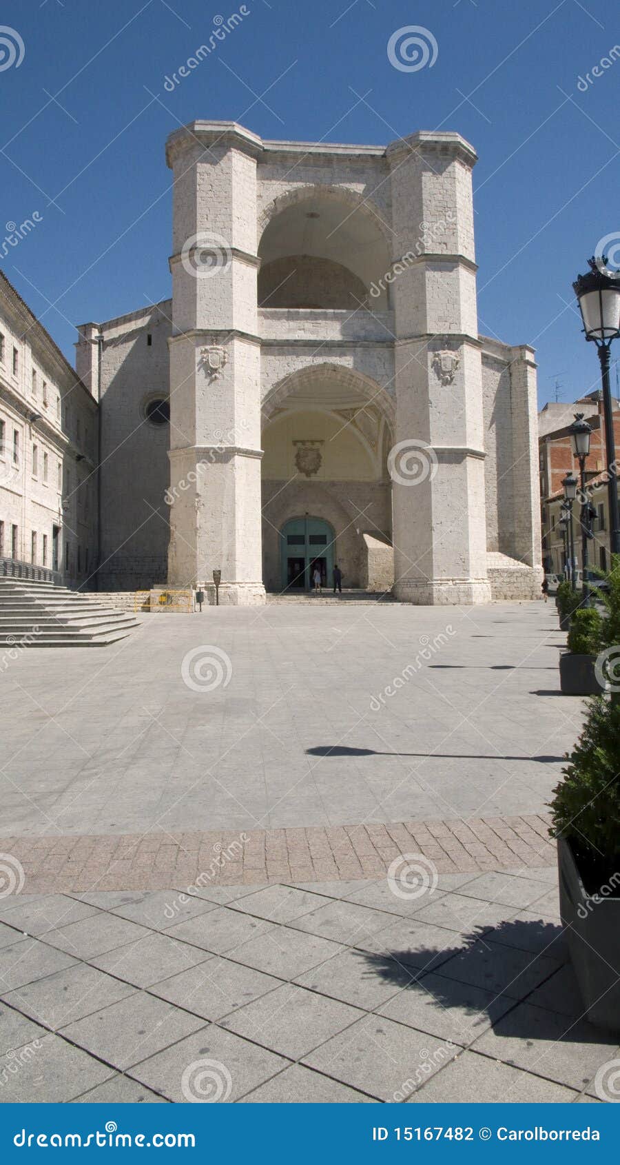 iglesia de san benito. valladolid. spain.