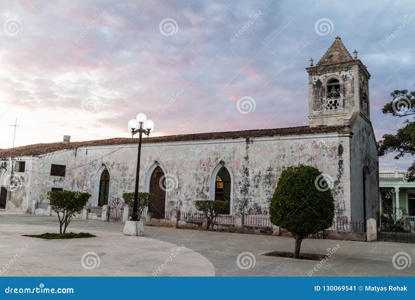 Iglesia De San Jeronimo En Las Tunas, Cu Imagen de archivo Imagen de