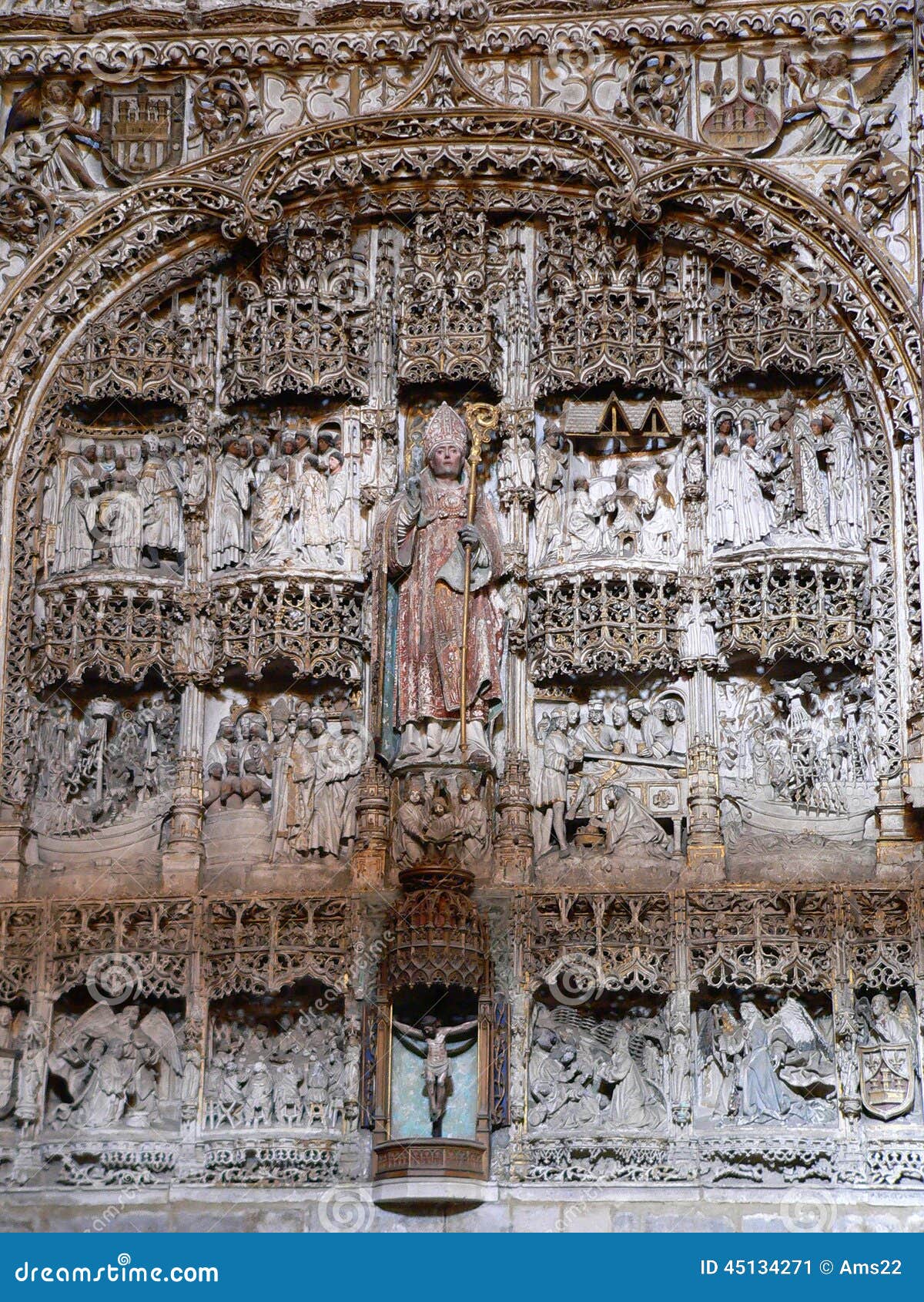 iglesia de san nicolas de bari, burgos ( spain )