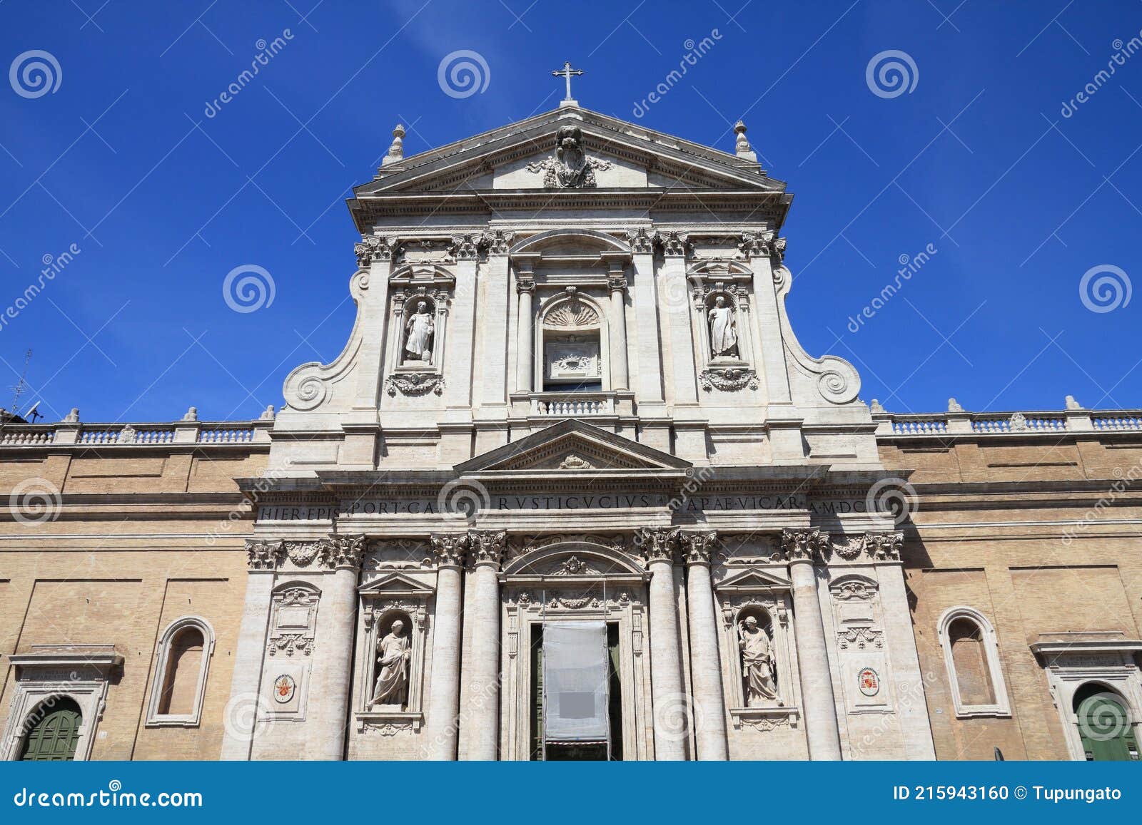 Iglesia De Santa Susanna En Los Baños De Roma Diocleciana Foto de archivo -  Imagen de roma, ciudad: 215943160