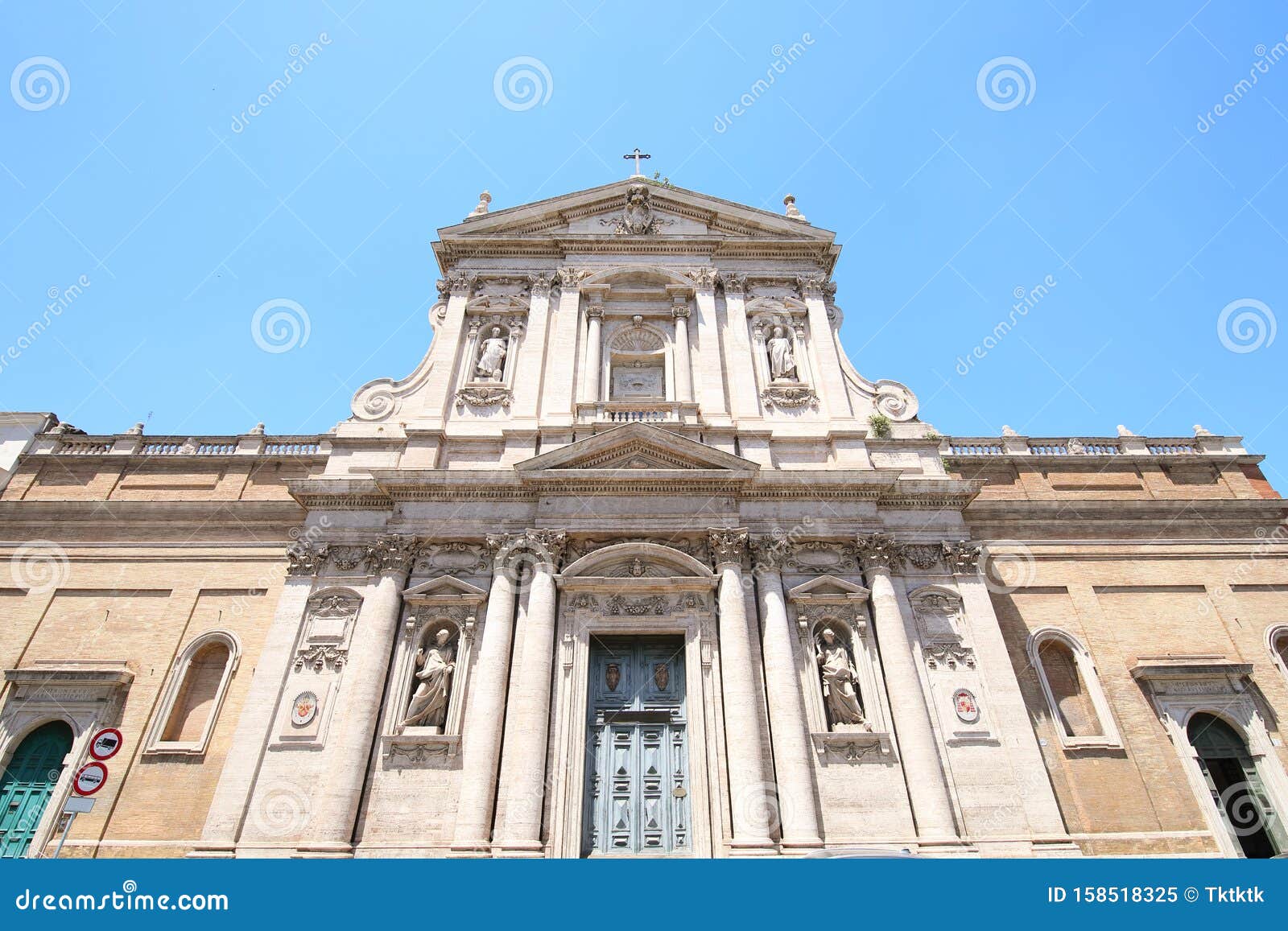 Iglesia De Santa Susanna Roma Italia Imagen de archivo - Imagen de  cristianismo, italia: 158518325