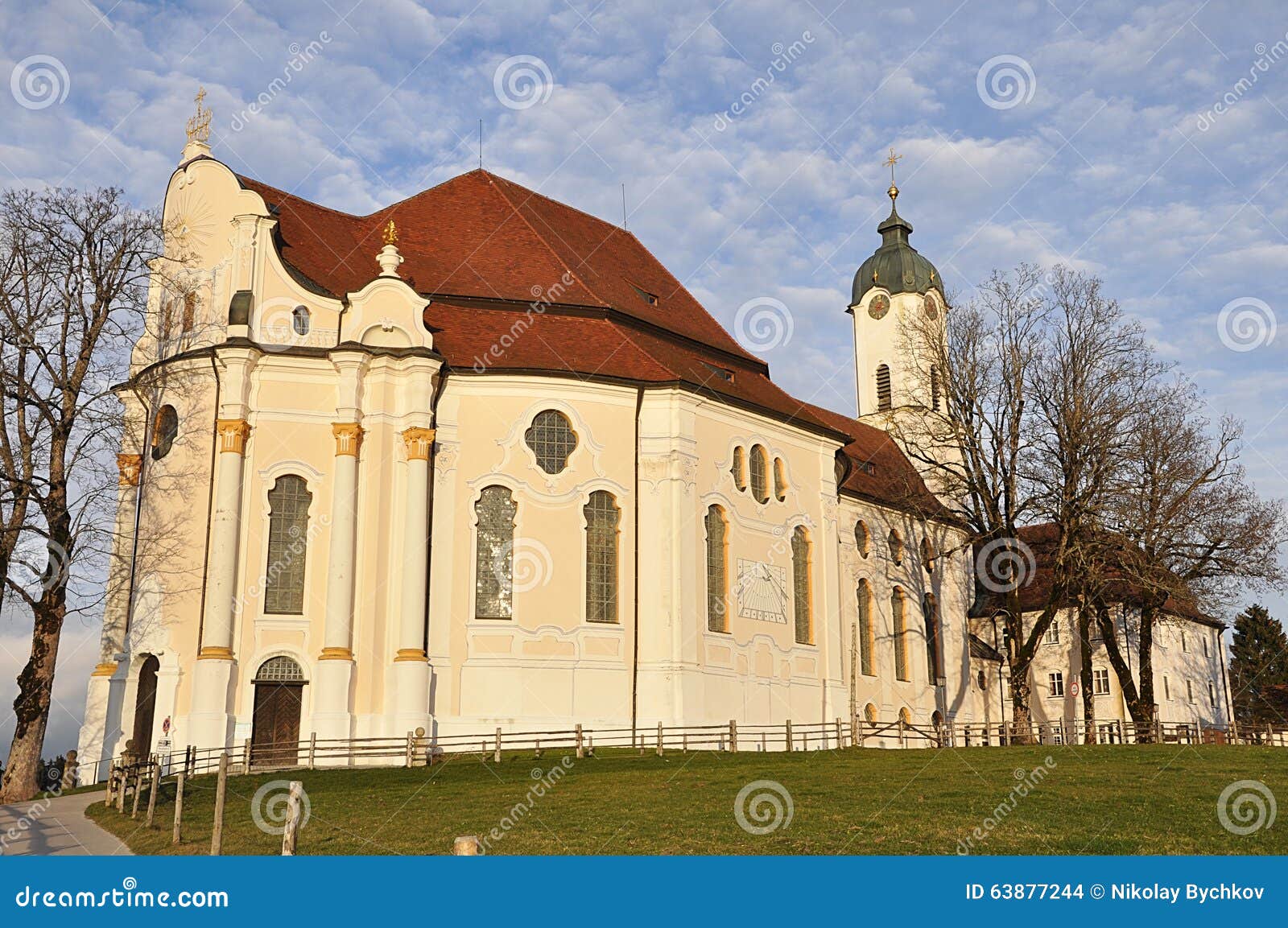 Iglesia de Wies foto de archivo. Imagen de alemania, recurso - 63877244