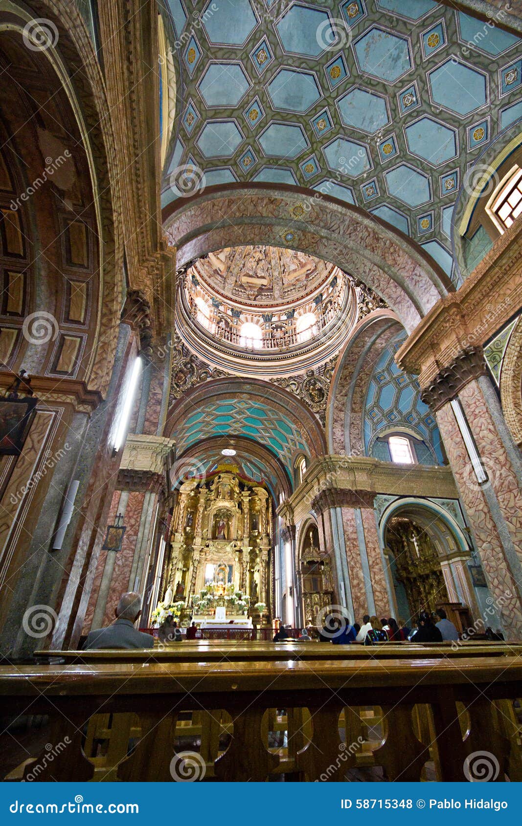Iglesia Del EL Sagrario, Quito, Ecuador Foto de archivo - Imagen de  exterior, edificio: 58715348