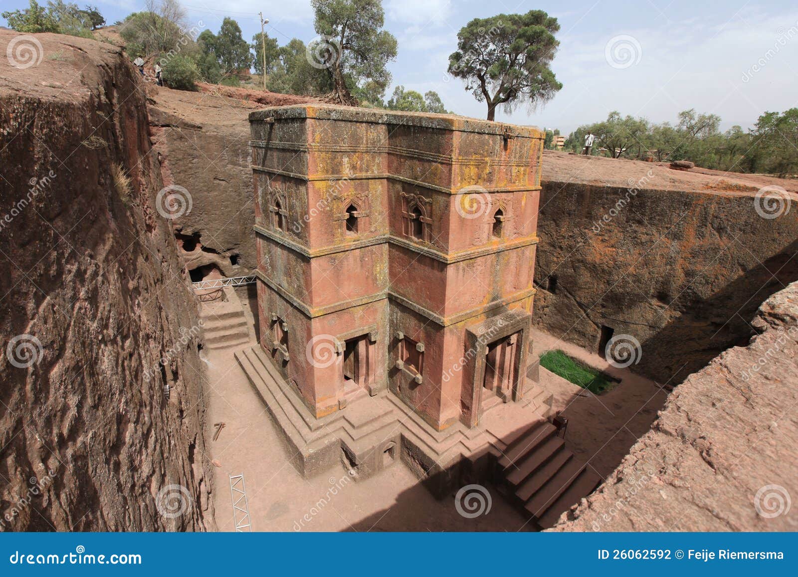 Iglesia En Lalibela, Etiopía Fotografía editorial - Imagen de rocas,  ortodoxo: 26062592