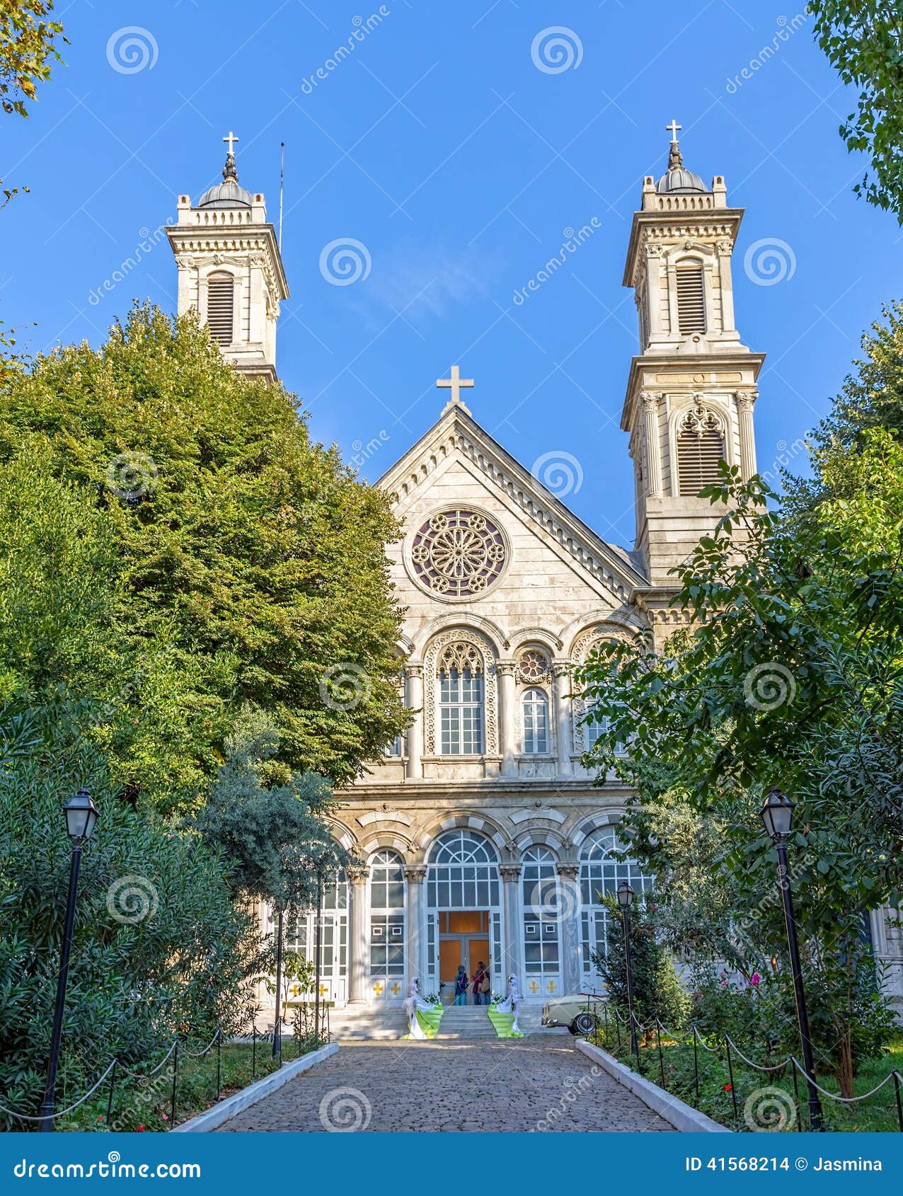 Iglesia Ortodoxa Griega, Estambul Foto de archivo - Imagen de lugar,  templo: 41568214