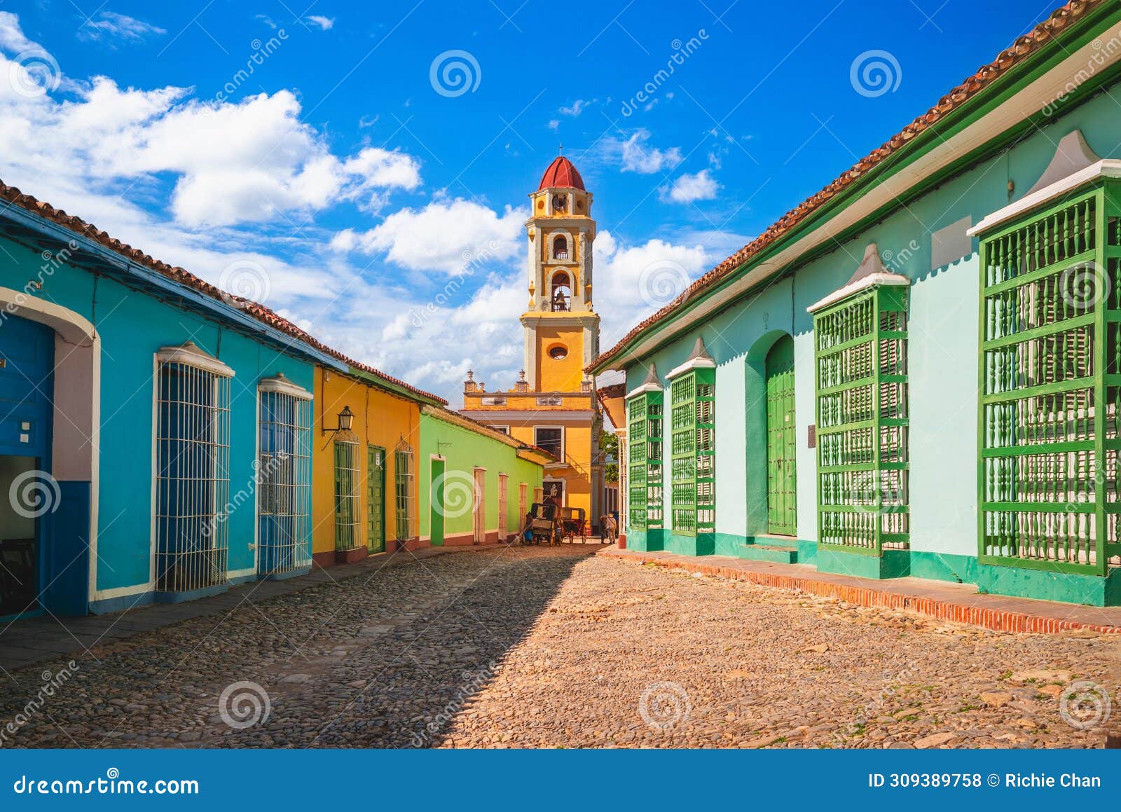 the iglesia y convento de san francisco in trinidad, cuba