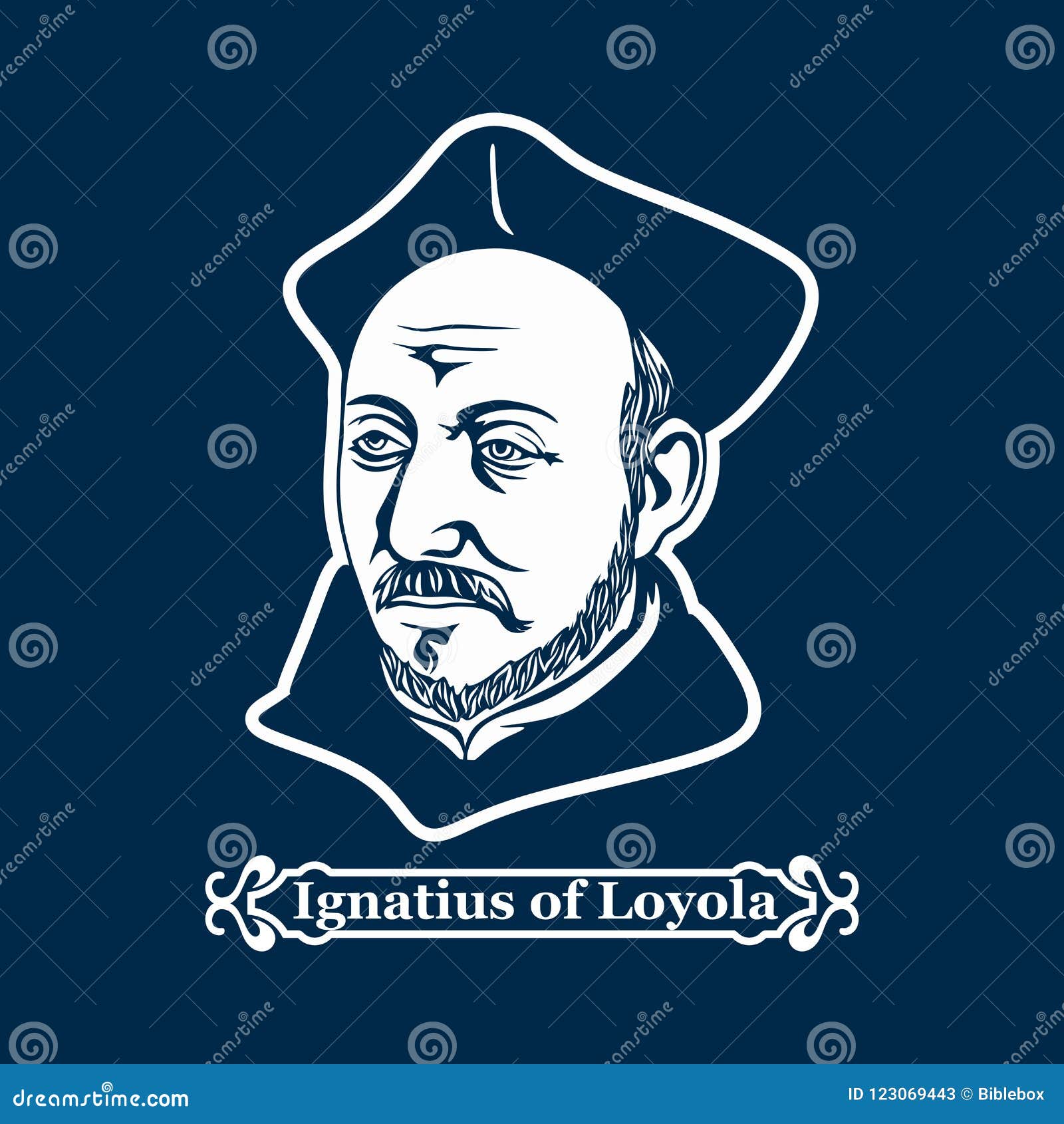 ignatius of loyola. founder of the order of the jesuits