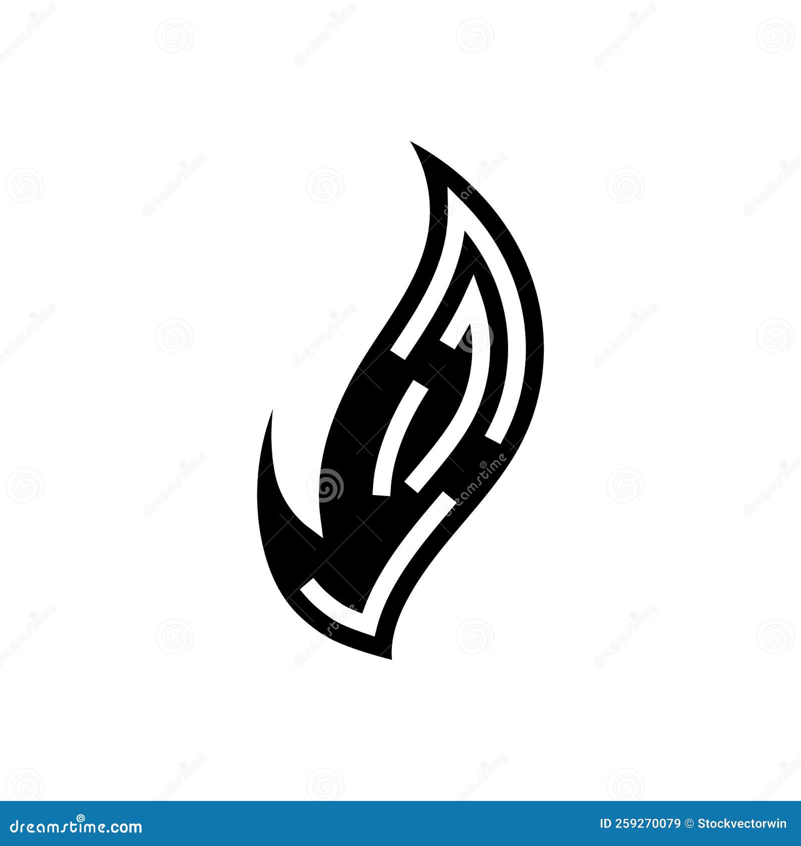 Ignite Hot Glyph Icon Vector Illustration Stock Illustration