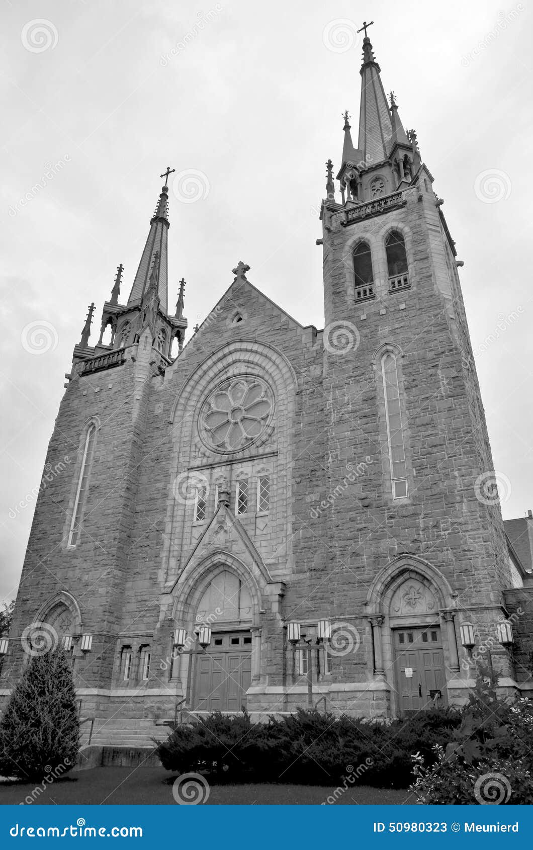 Igreja de Sainte Famille foto de stock editorial. Imagem de capela