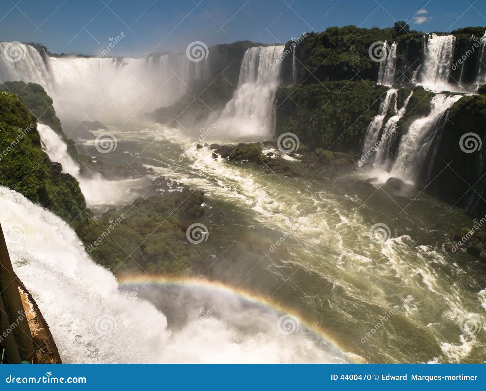 iguacu falls, brazil.