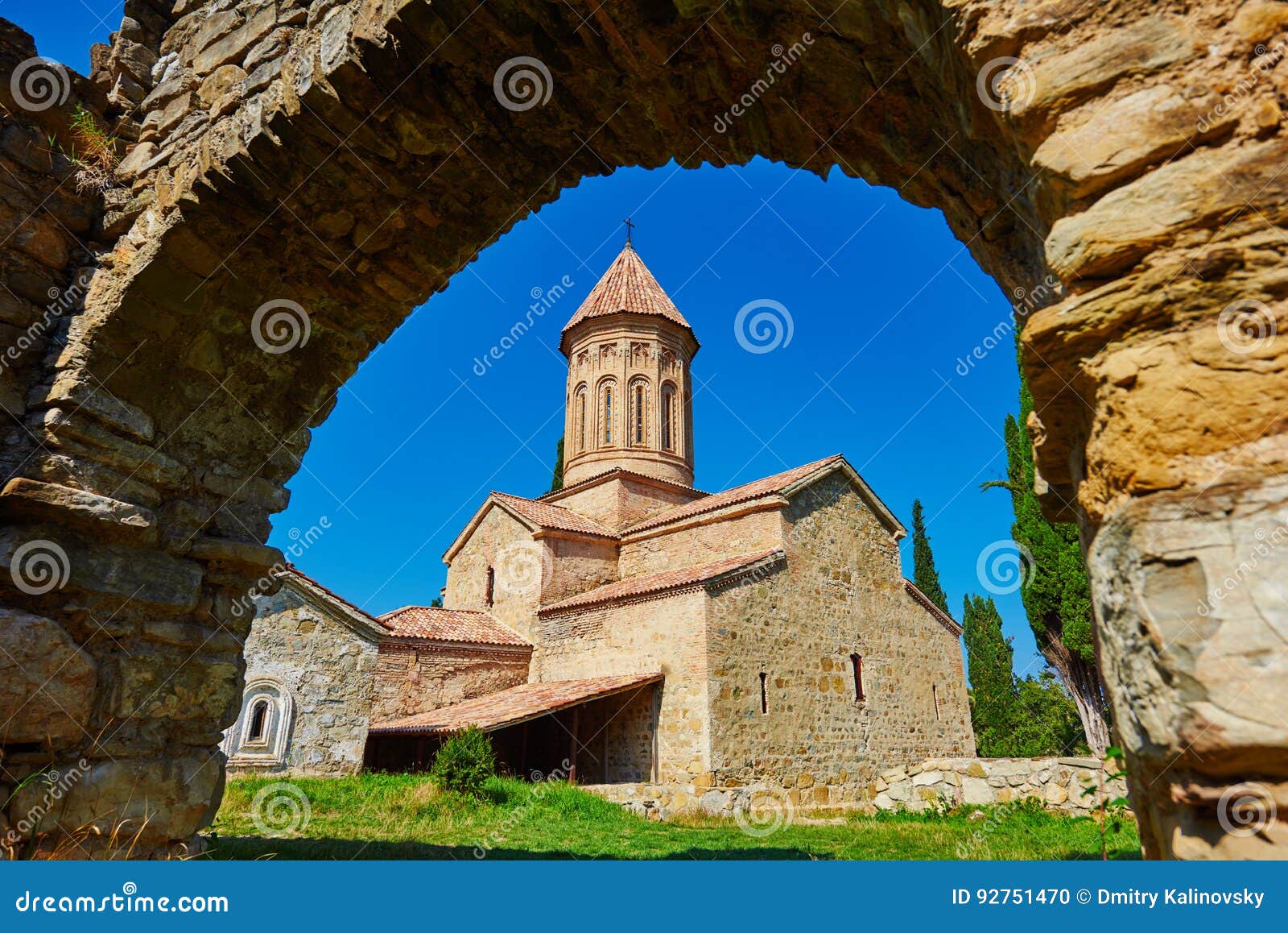 ikalto orthodox monastery complex and academy in kakheti georgia