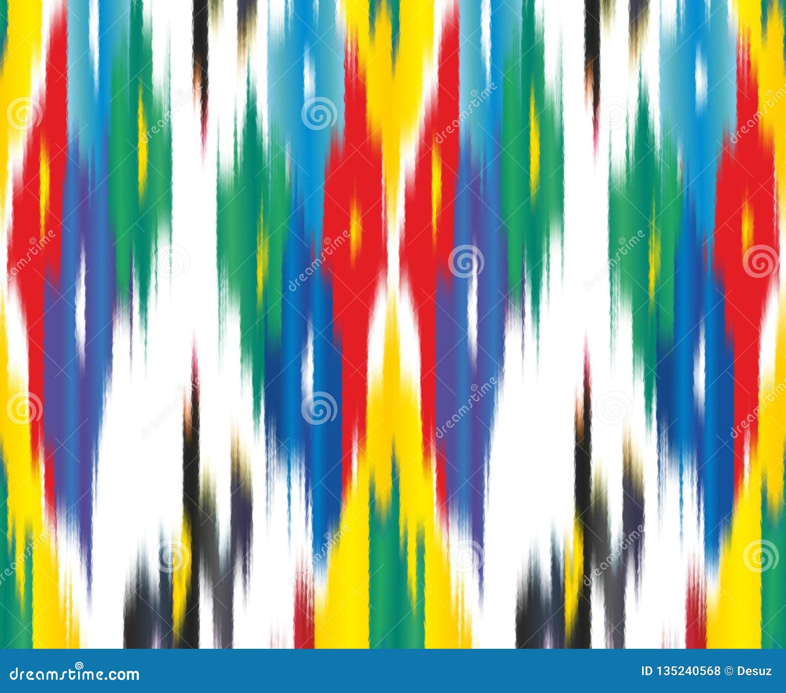 ikat, adras. uzbek pattern.