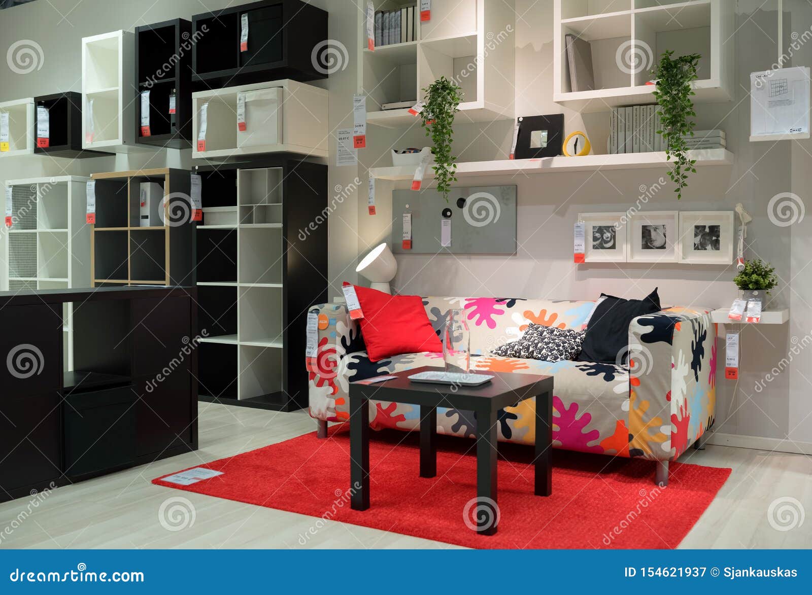 Ikea Furniture Store Interior Design Editorial Photography