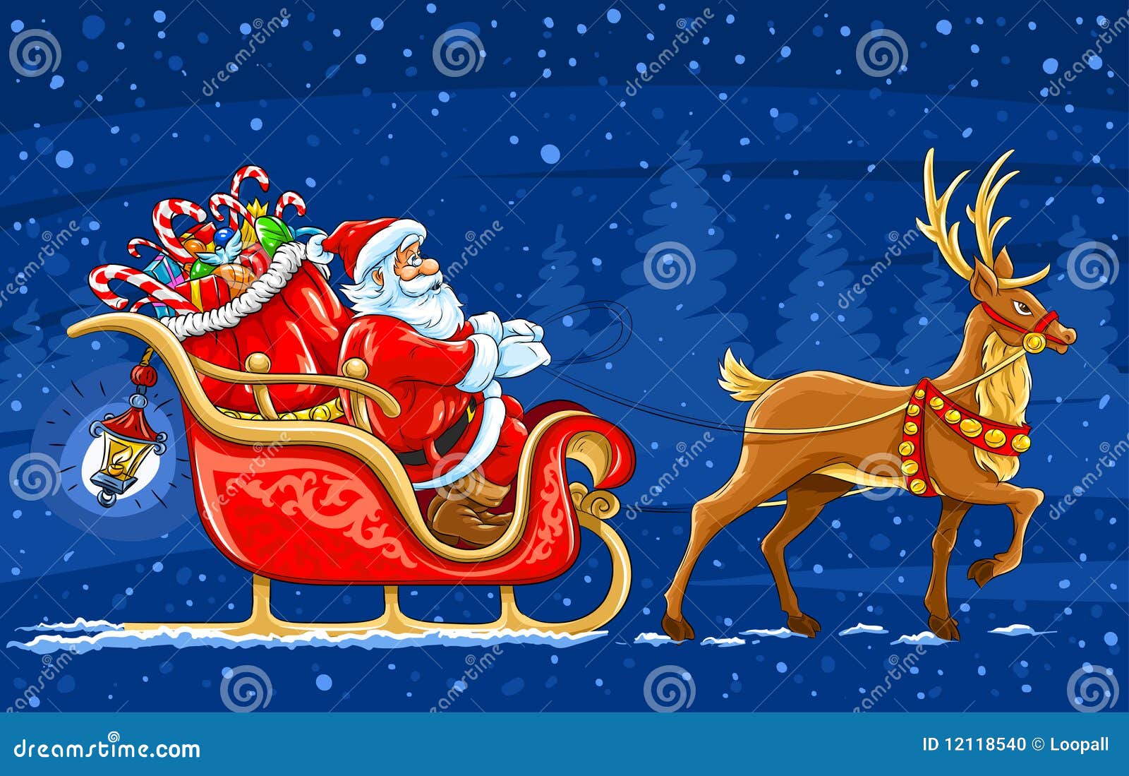 Di Che Colore è La Slitta Di Babbo Natale