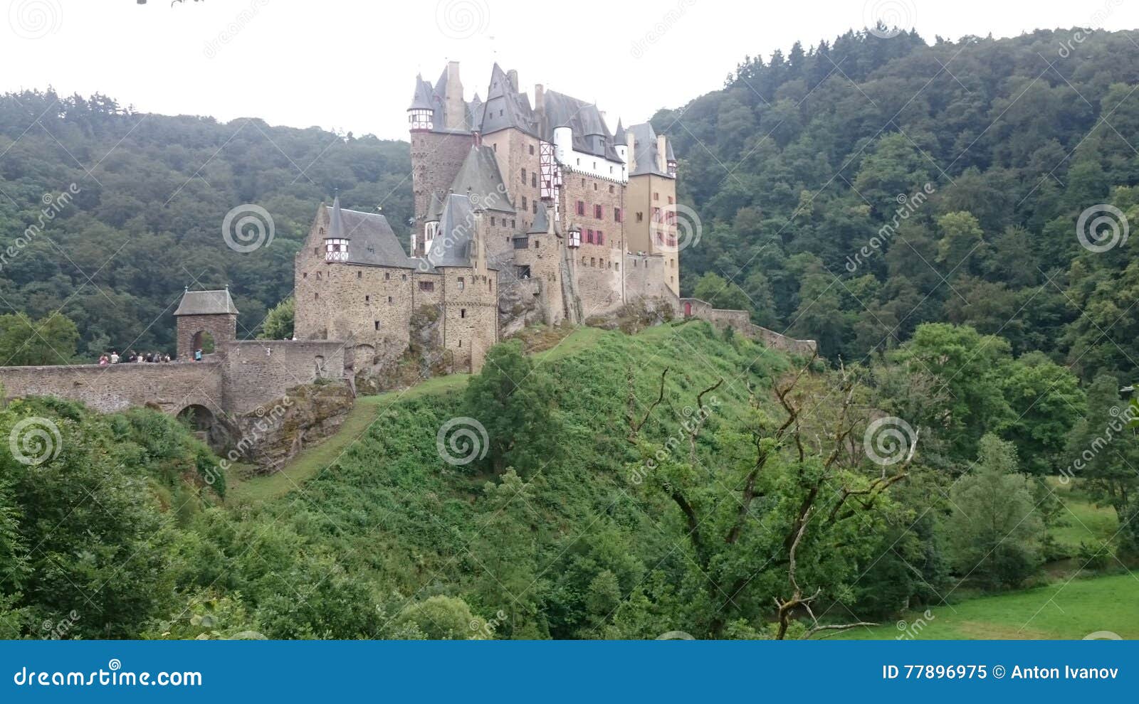 Il Castello Di Eltz Immagine Stock Immagine Di Foresta
