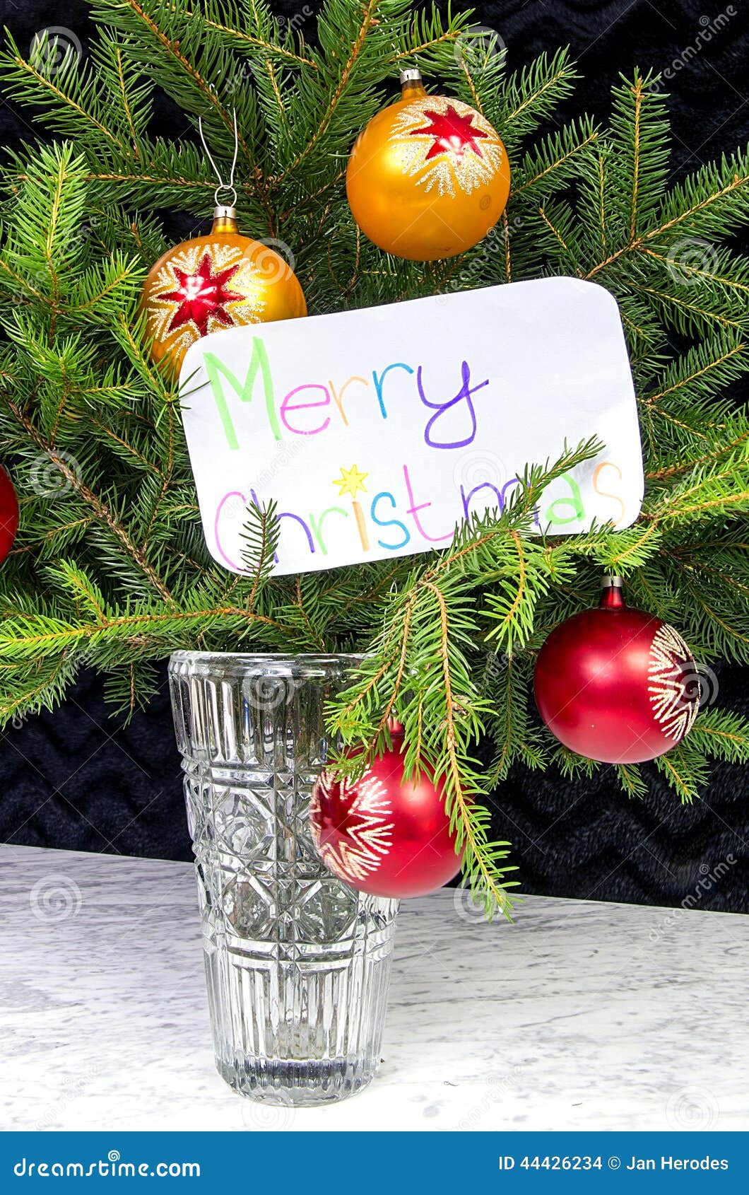 Il Desiderio Del Buon Natale In Inglese Fotografia Stock Immagine Di Decori Verde