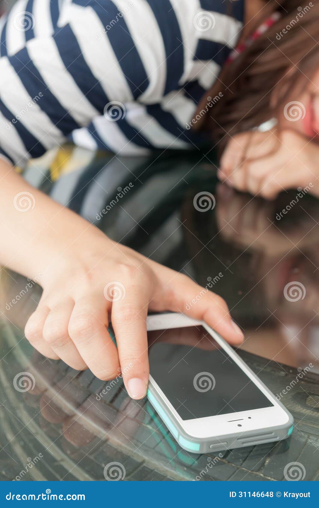 Il mio telefono. fotografia stock. Immagine di messaggio 31146648