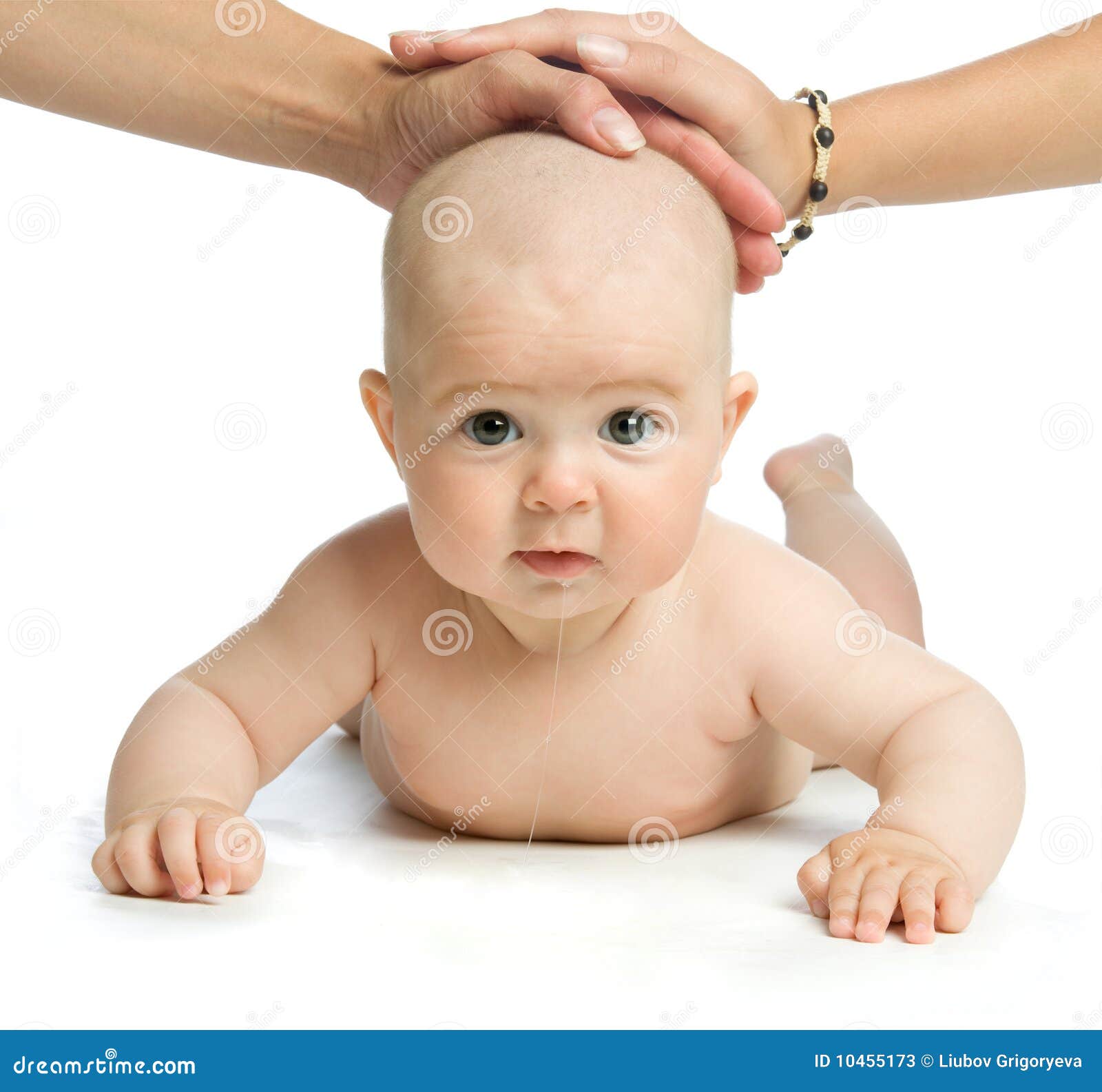 Il piccolo bambino immagine stock. Immagine di curiosità 10455173