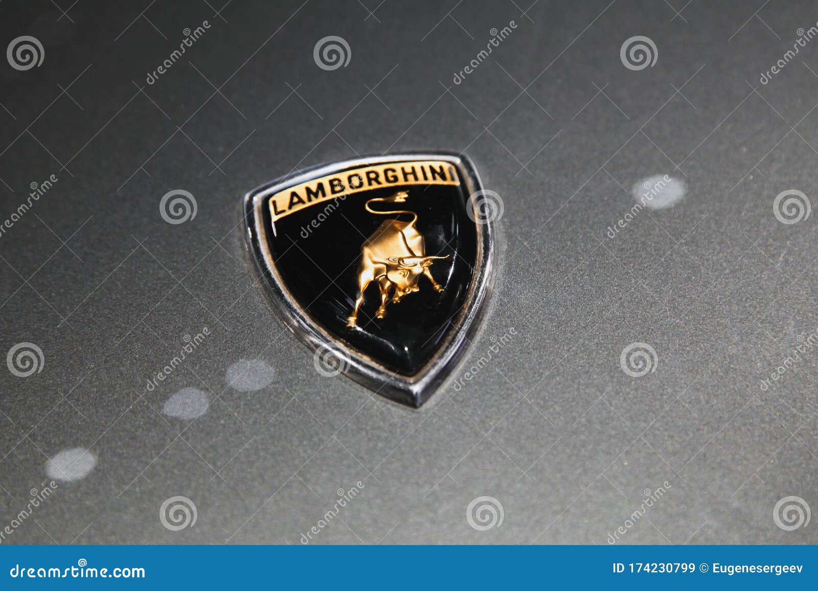 Il Simbolo Del Lamborghini è Su Un Primo Piano Della Pac Dell'auto Immagine  Stock Editoriale - Immagine di trasporto, illustrativo: 174230799