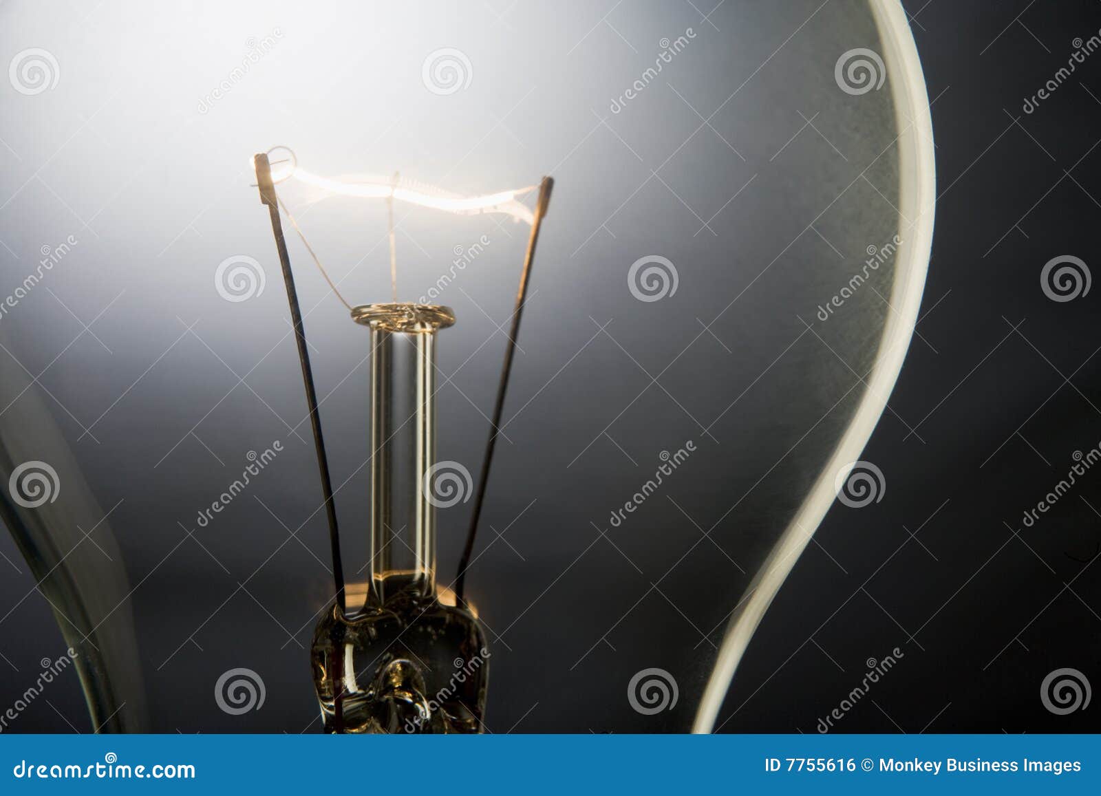 Illuminated Light Bulb RoyaltyFree Stock Photography CartoonDealer