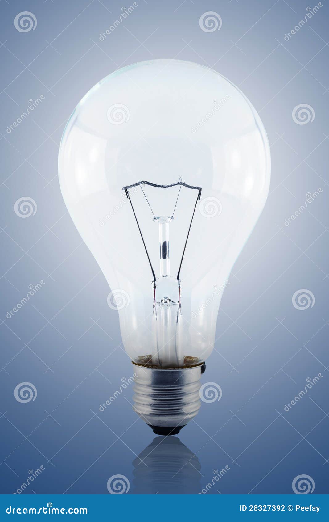 Illuminated Light Bulb Including Clipping Path Stock Photo Image of