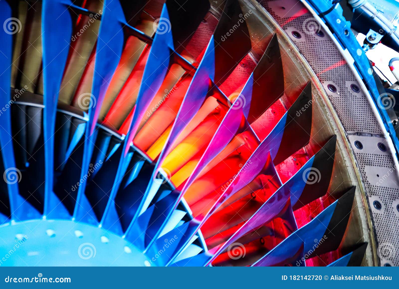 illumination turbine motor airplane