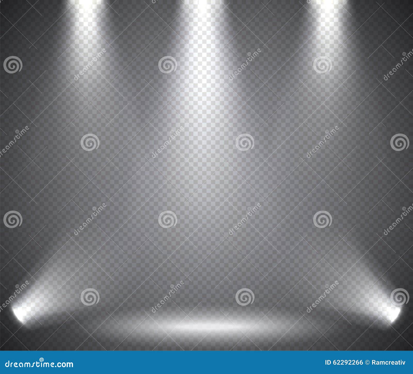 Illuminazione Di Scena Da Sopra E Sotto, Effetti Trasparenti Su Un Fondo Di  Buio Del Plaid Illustrazione Vettoriale - Illustrazione di luminoso,  concerto: 62292266