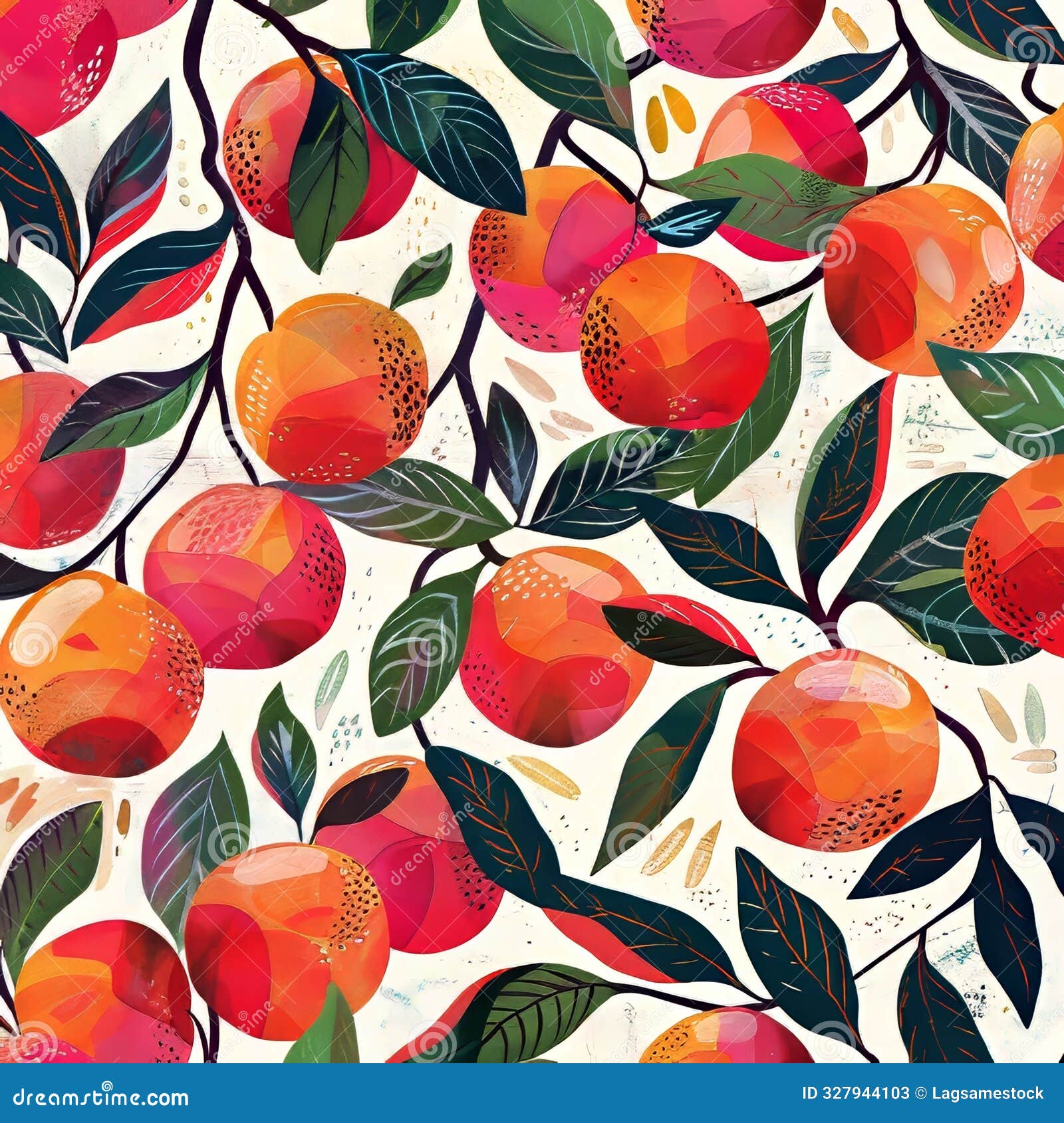 illustrate the mesmerizing patterns and taste of a vibrant nectarine
