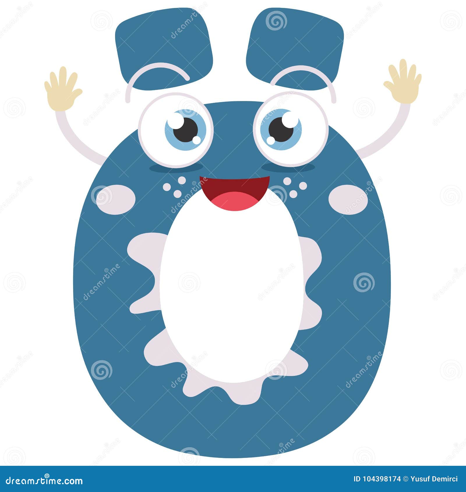 Illustrated Letter O with Dots Eps 10 Stock Vector - Illustration of