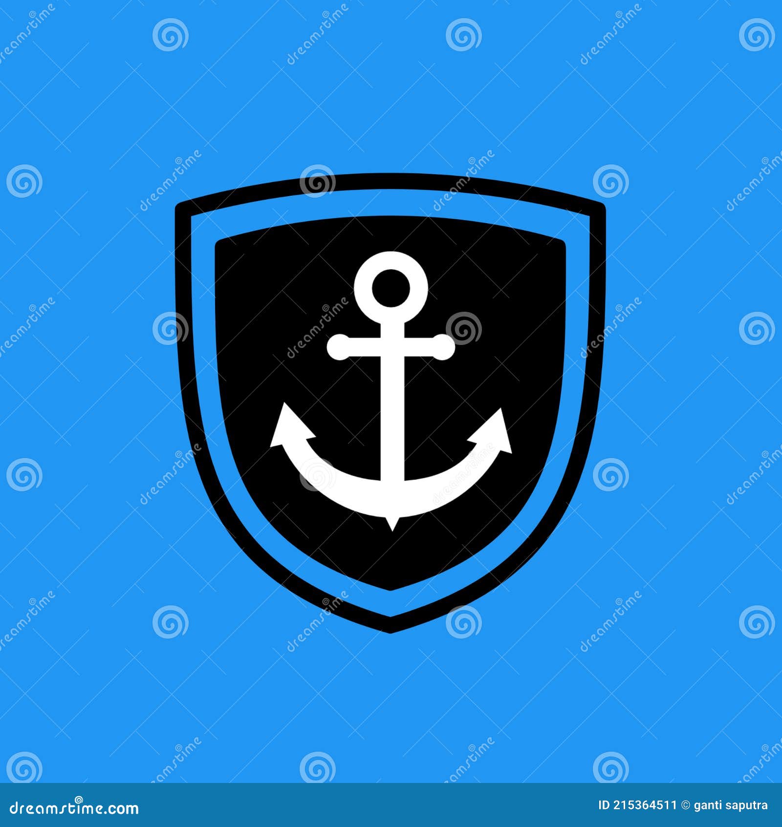 this is an  of the anchor shield loga 