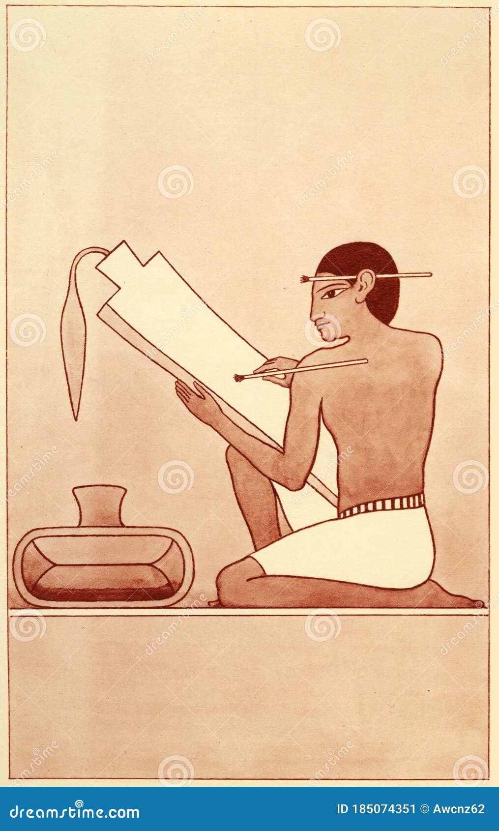  of ancient egyptian scribe