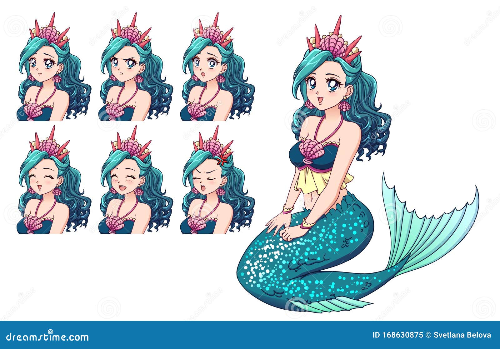 Blue Mermaid - Anime Manga World Wallpapers and Images - Desktop Nexus  Groups-demhanvico.com.vn