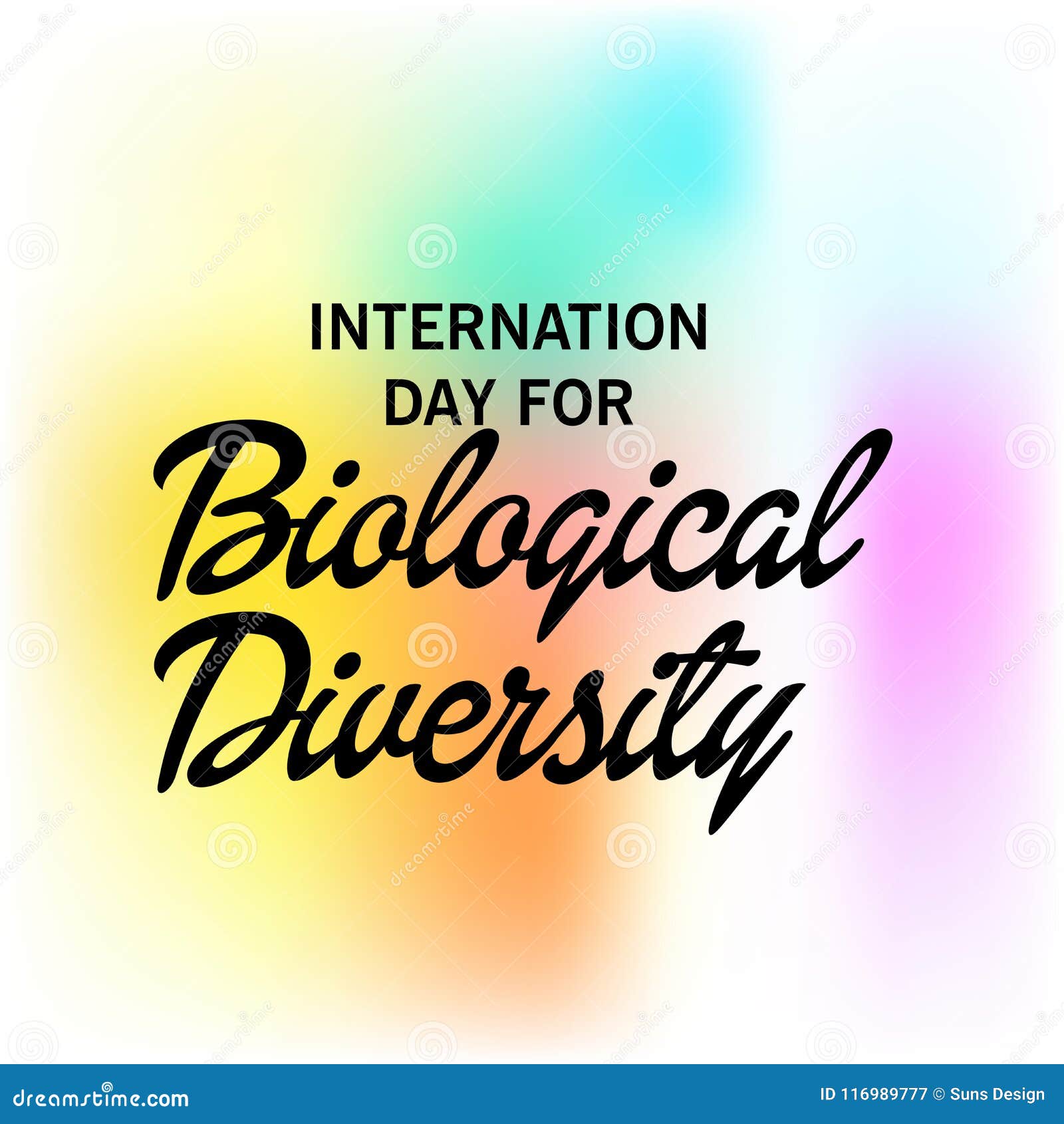 International Day for Biological Diversity. Stock Illustration ...