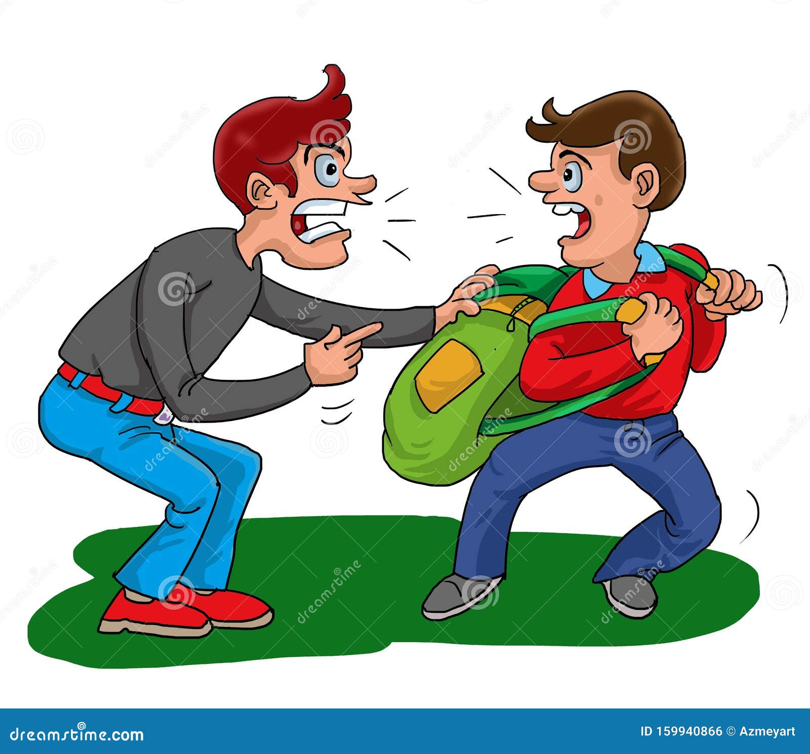 Illustration Bad Boy Was Bully Student on the Way To School. Stock Illustration - Illustration of kids, conflict: 159940866 Illustration Bad Boy Was Bully Student on the Way To School. Stock Illustration - Illustration of kids, conflict: 159940866