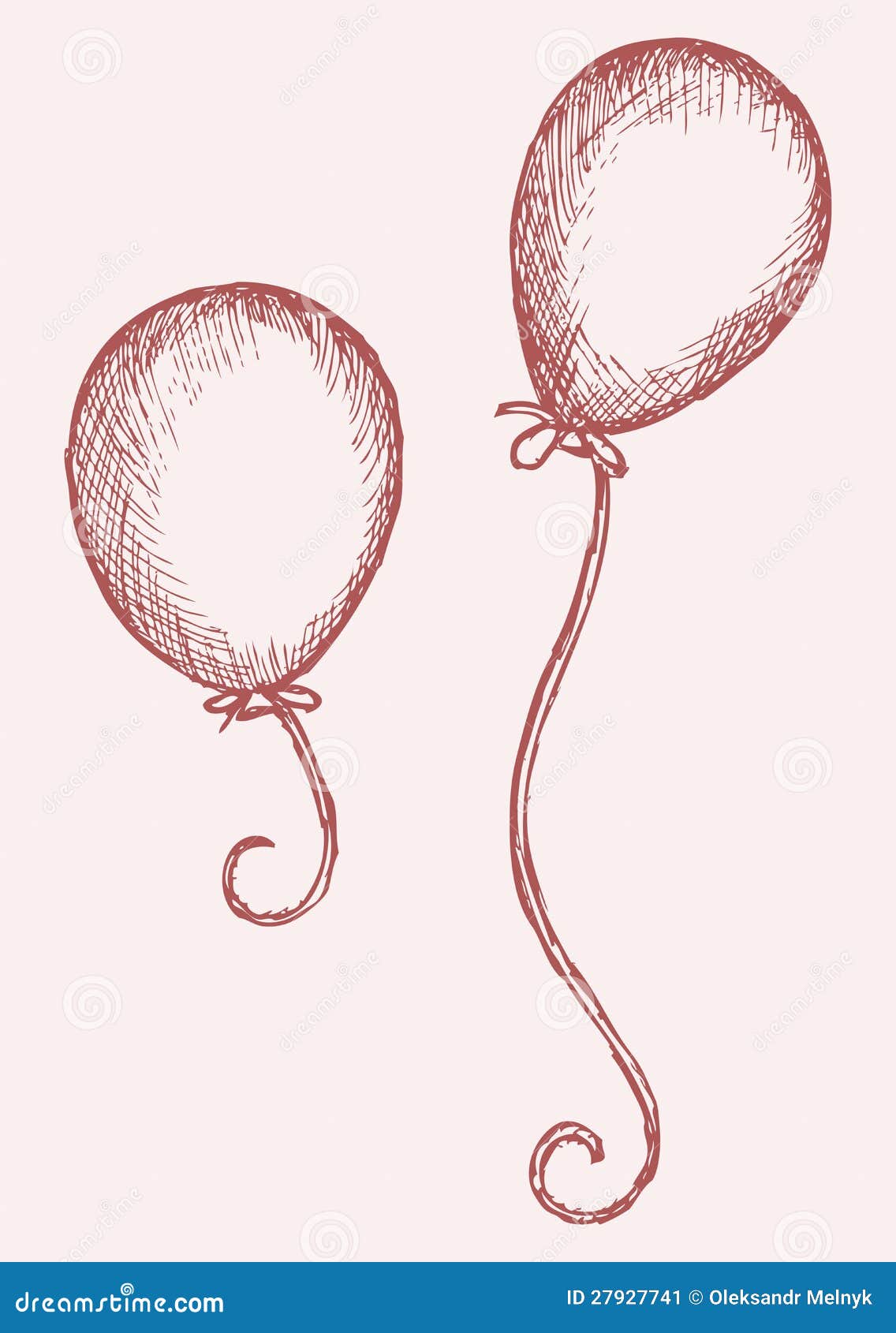 Balloon Vector Sketches