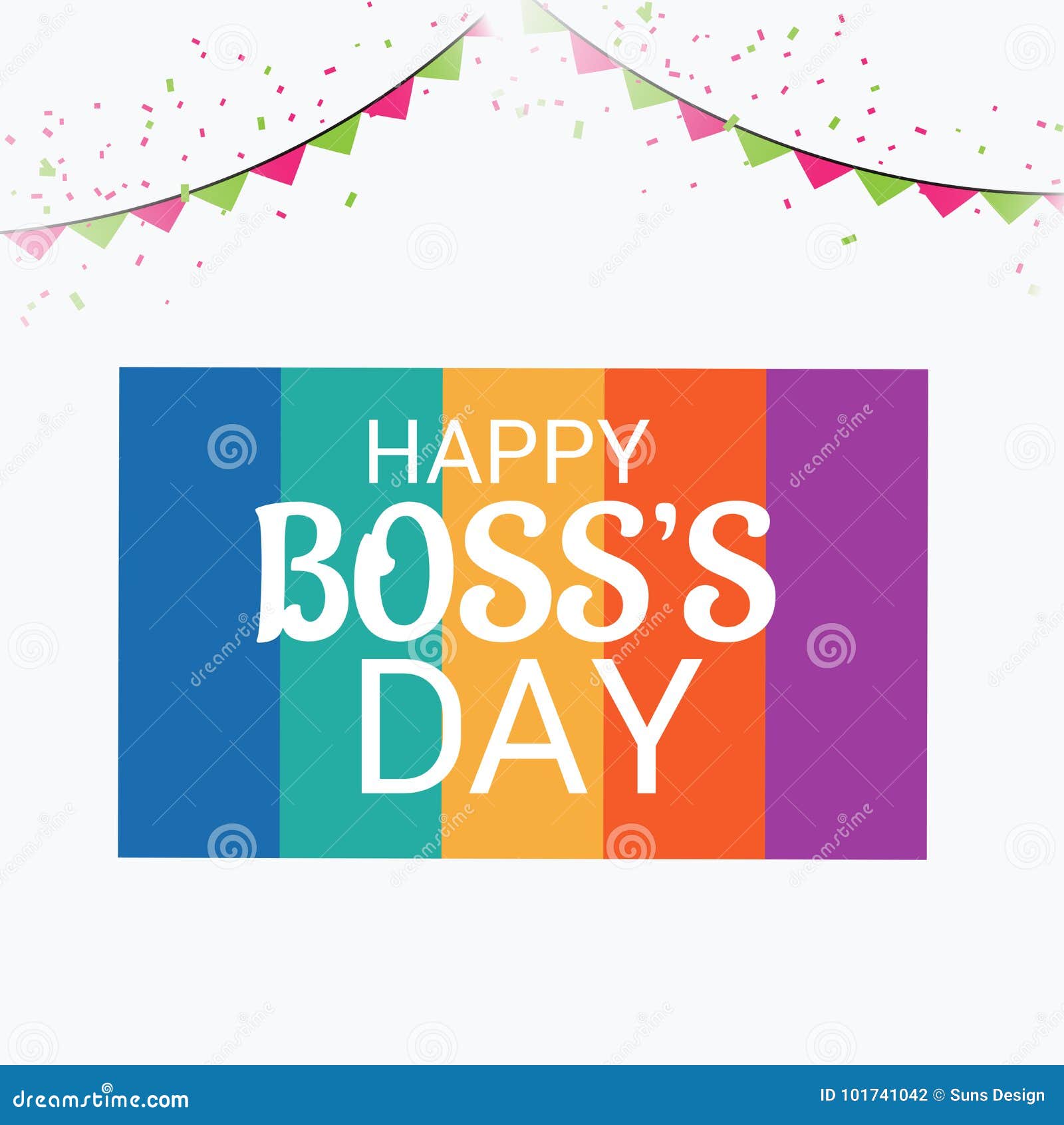 Happy Boss`s Day. stock illustration. Illustration of background ...