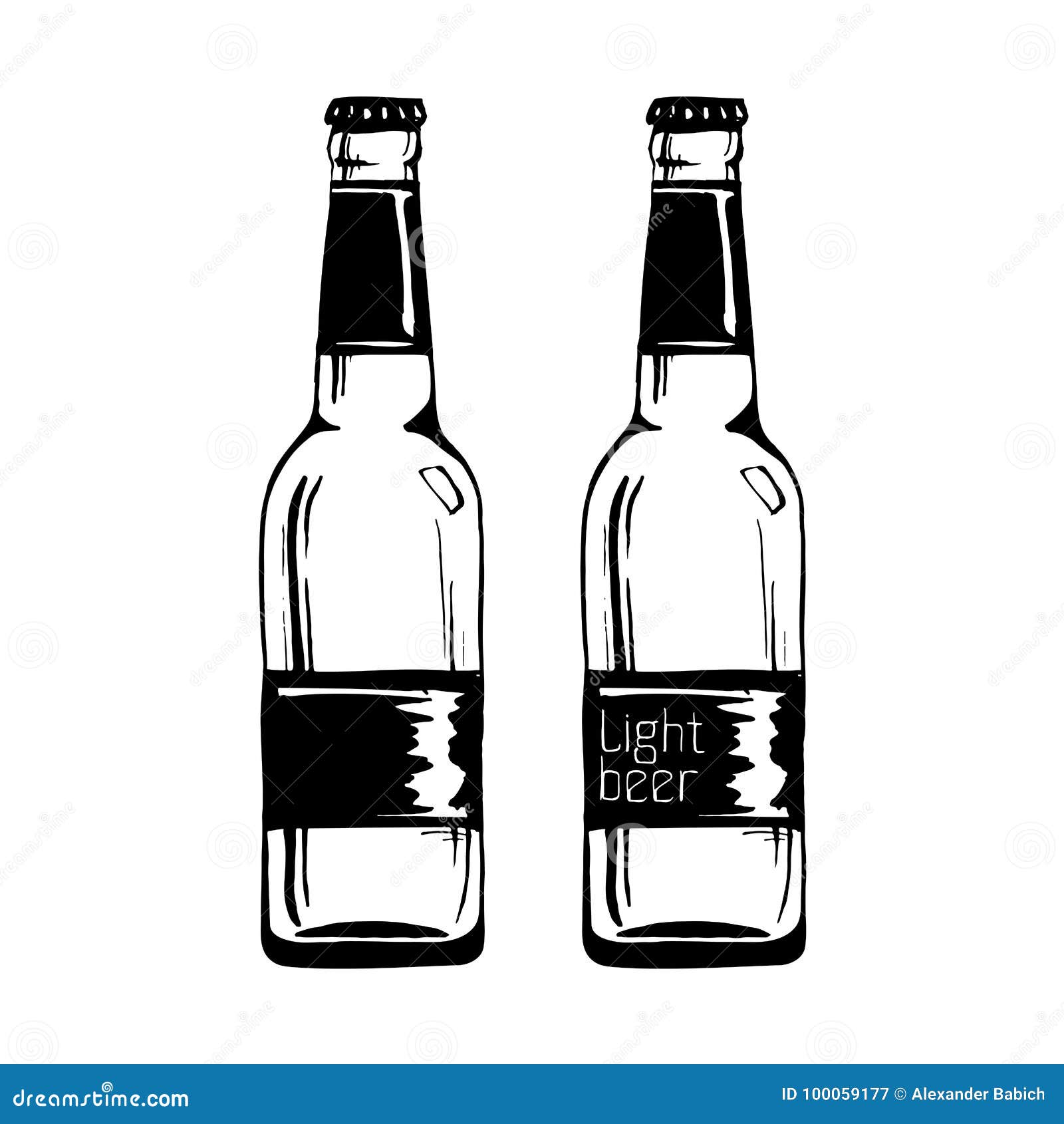 Beer Clipart Bottle Transparent Png - Easy To Draw Beer Bottle, Png  Download , Transparent Png Image - PNGitem