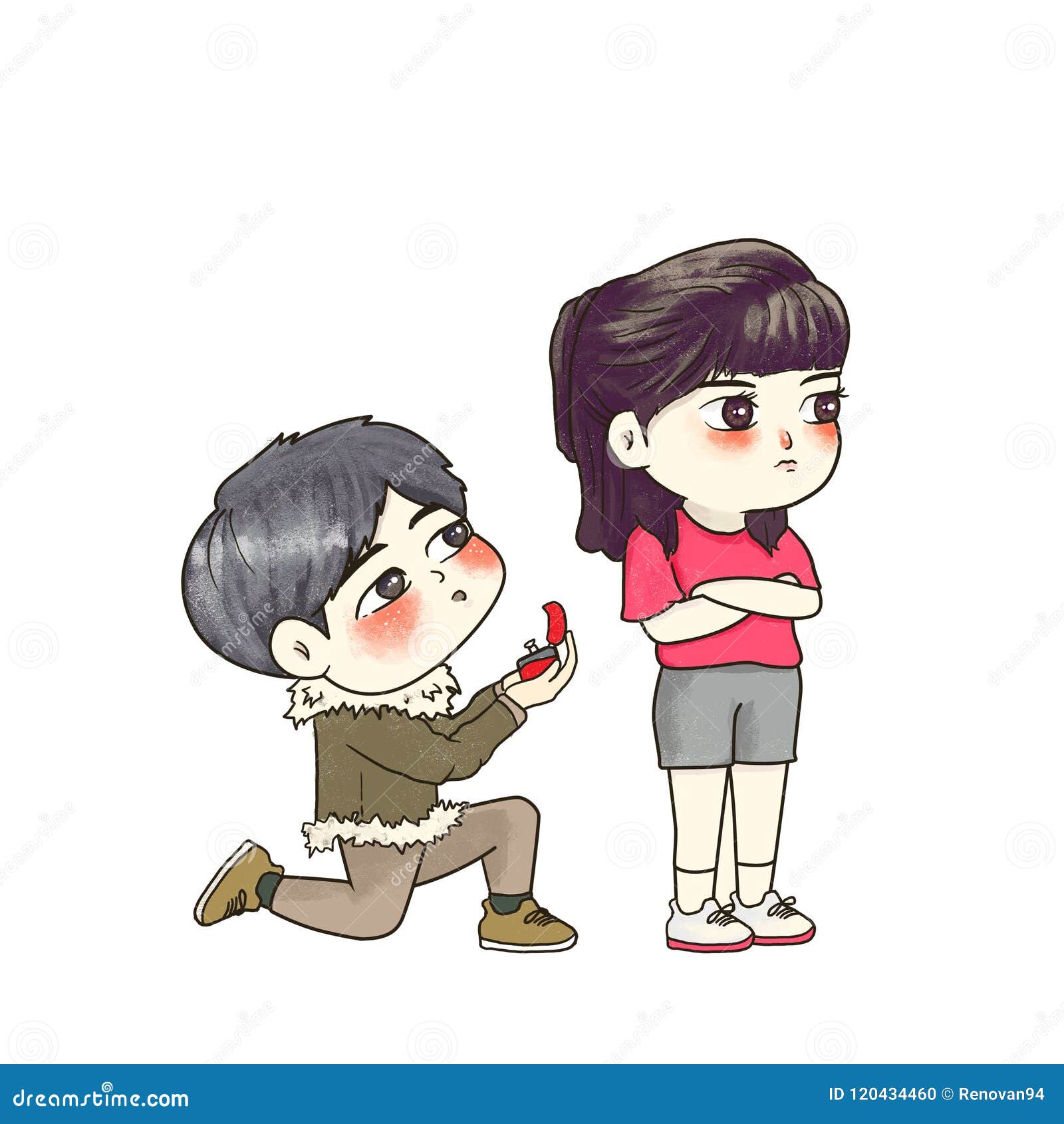 Illustration a Boy Have Apply with a Girl. Hand Drawn Cartoon Art Style Stock Illustration - Illustration of heart, korea: 120434460 Illustration a Boy Have Apply with a Girl. Hand Drawn Cartoon Art Style Stock Illustration - Illustration of heart, korea: 120434460