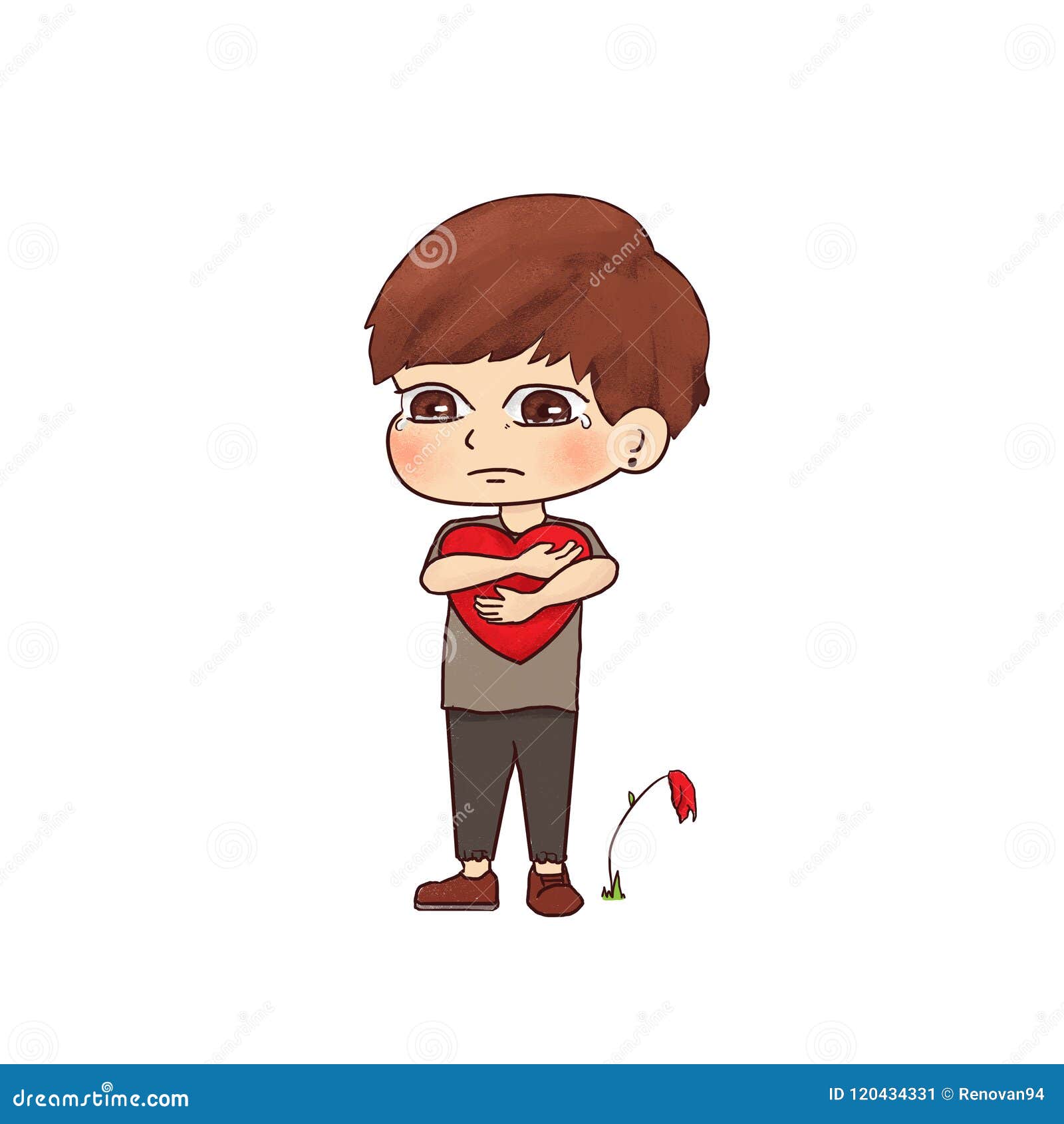 Illustration a Boy is Heartbroken. Hand Drawn Cartoon Character Art Style Stock Vector - Illustration of background, cool: 120434331 Illustration a Boy is Heartbroken. Hand Drawn Cartoon Character Art Style Stock Vector - Illustration of background, cool: 120434331