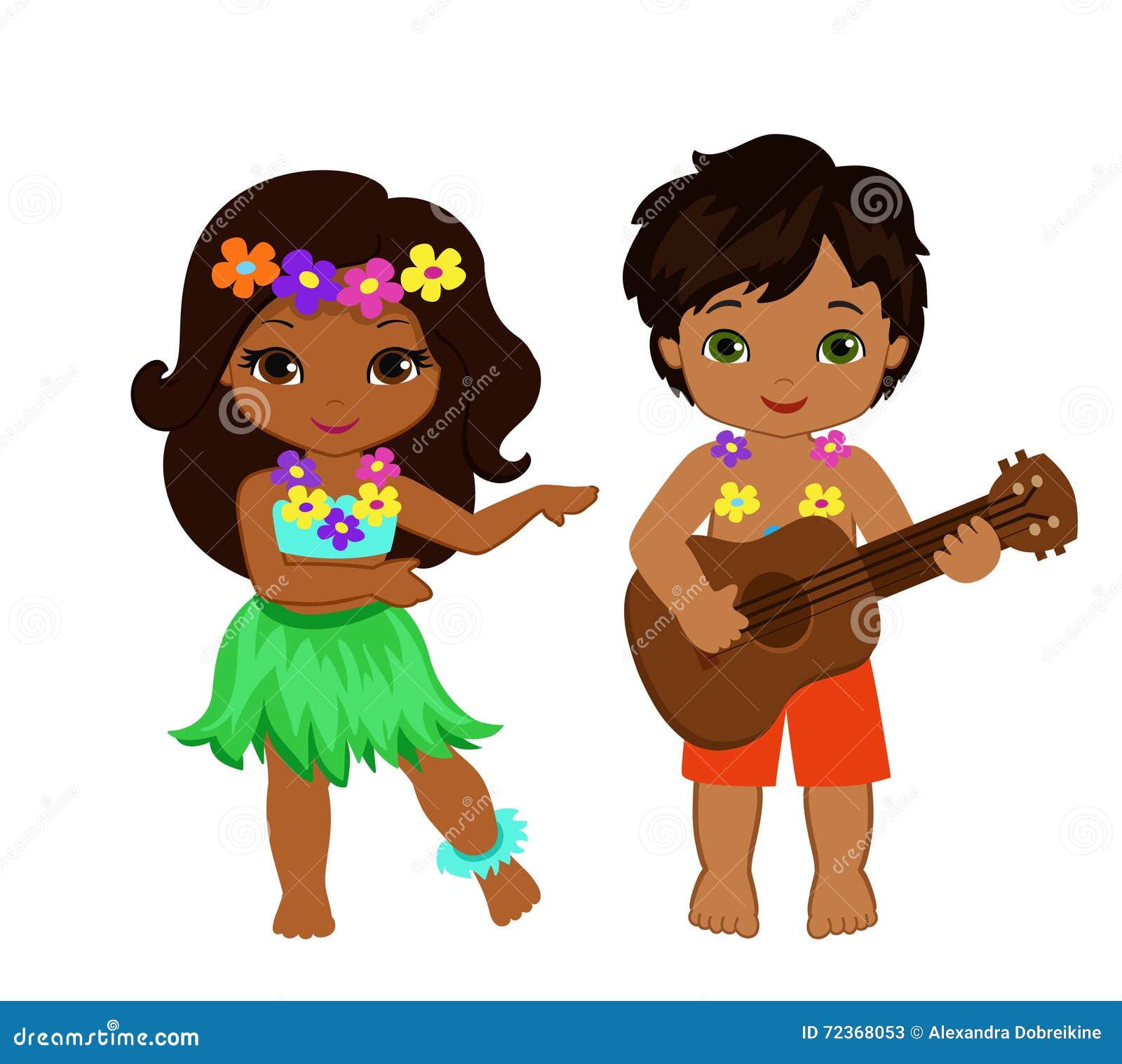 hawaiian girl clipart - photo #33