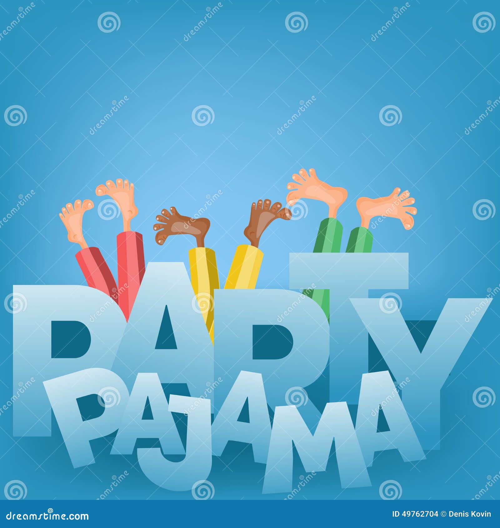 Illustration of Boys Having Pajama Slumber Party Stock Illustration Illustration of drawing