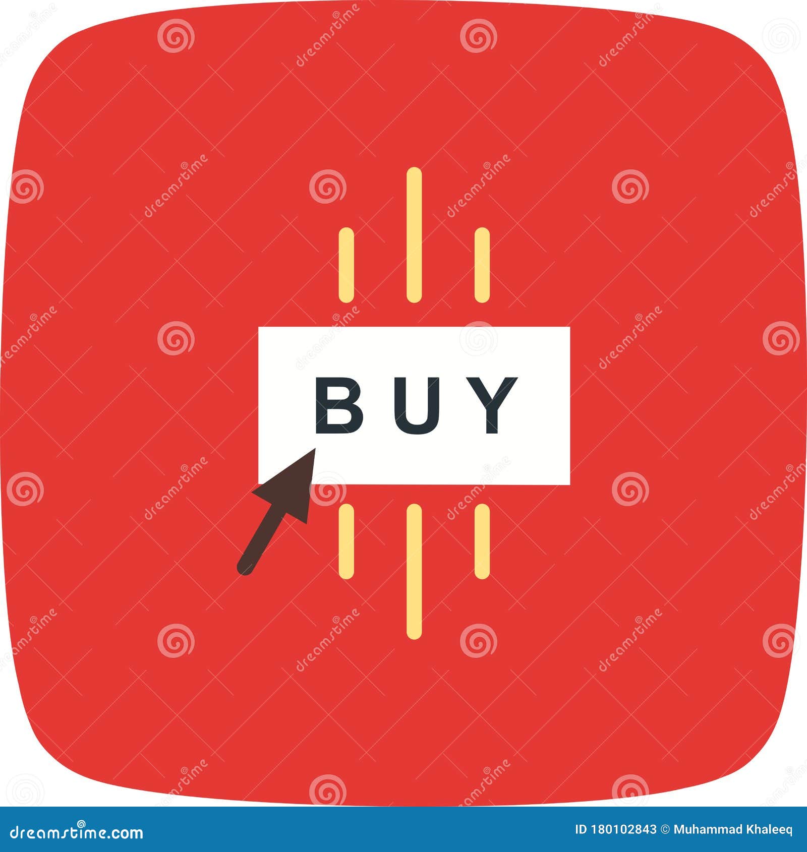 Illustration Buy Icon for Personal and Commercial Use. Stock