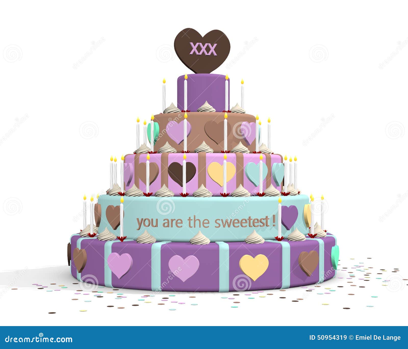 Fathersxxx - An Illustration of a Cake for Father S Day or Mother S Day Stock  Illustration - Illustration of full, lovely: 50954319