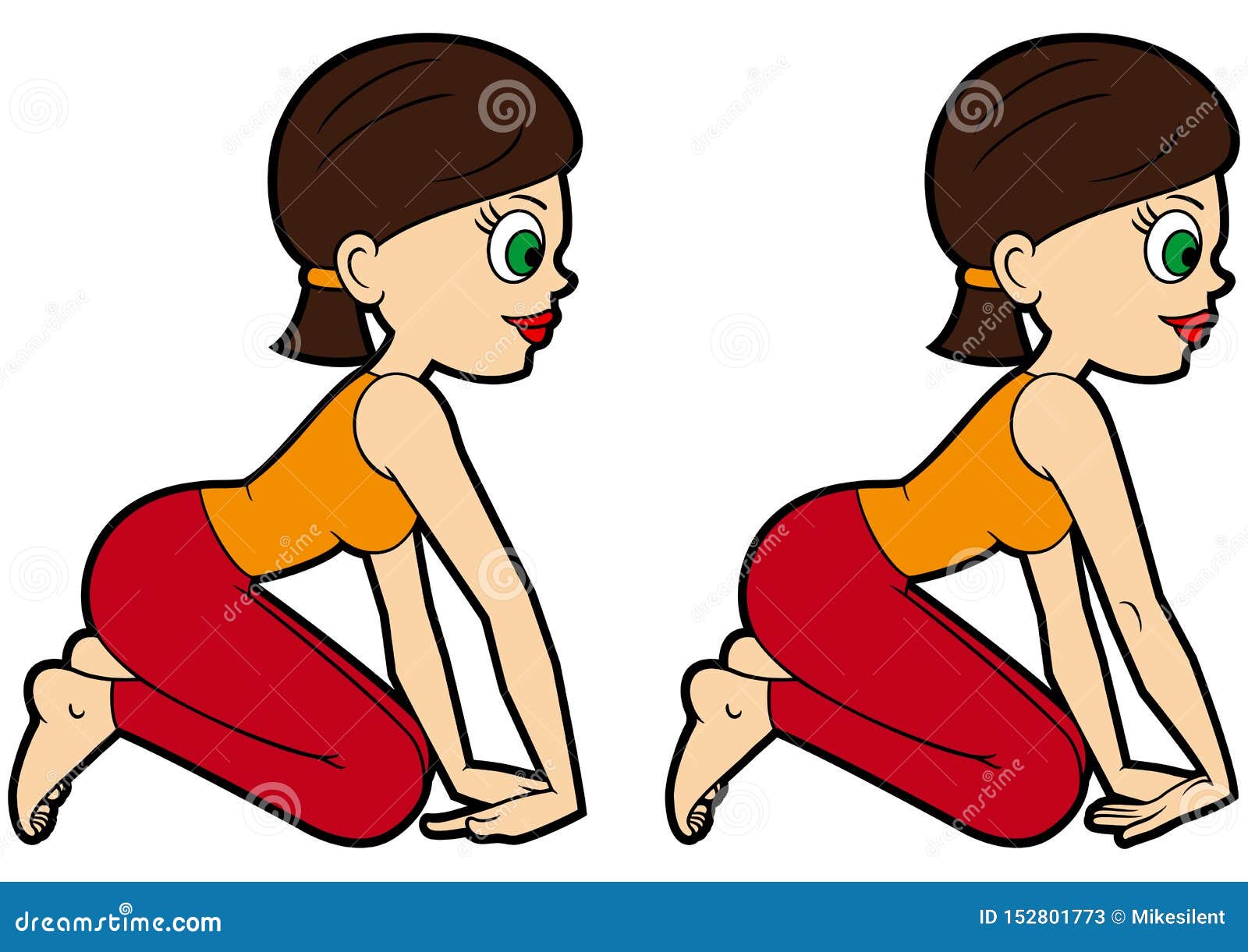 Arm Workout Stretches Stock Illustrations – 60 Arm Workout